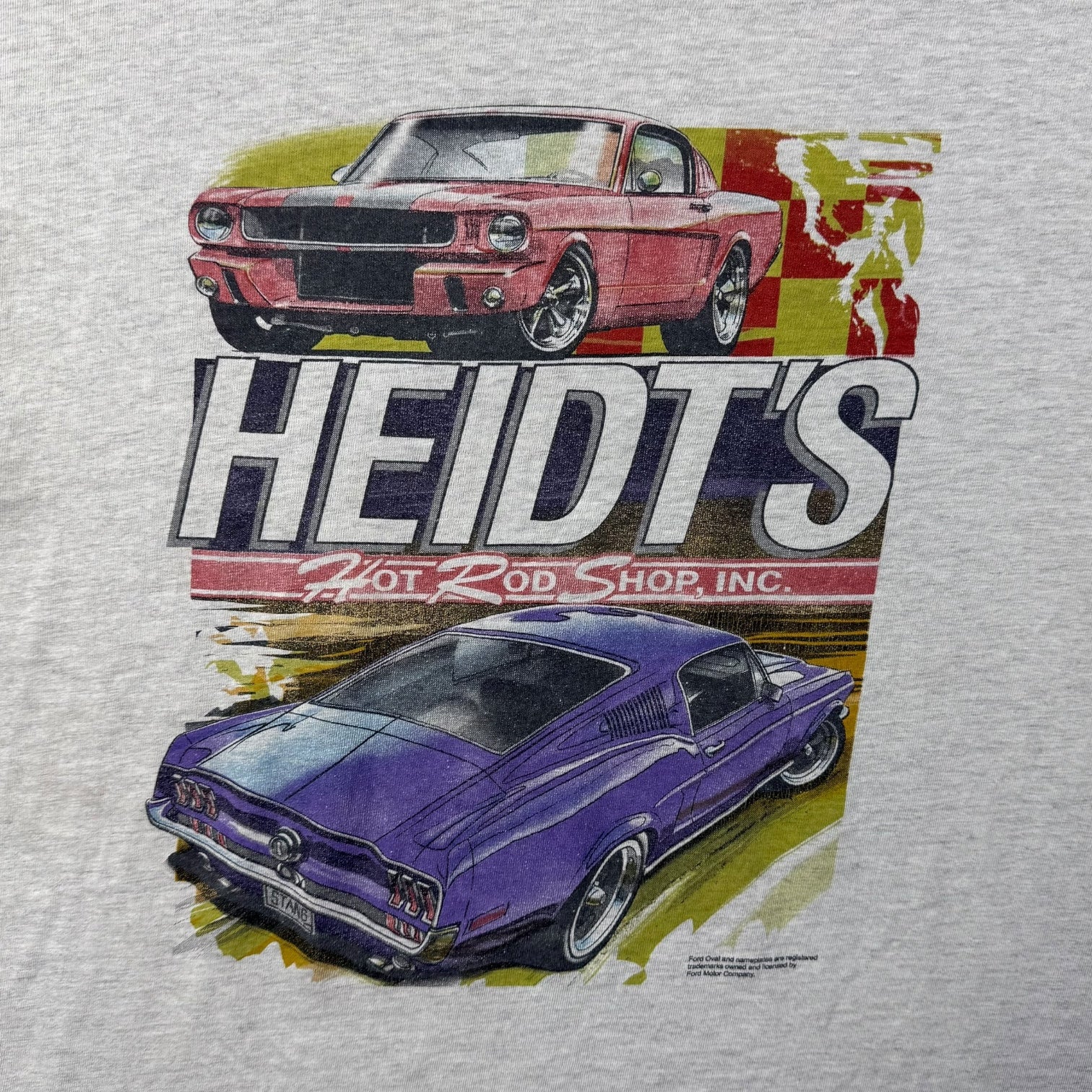 Vintage Heidt’s Hot Rod Shop Tee White