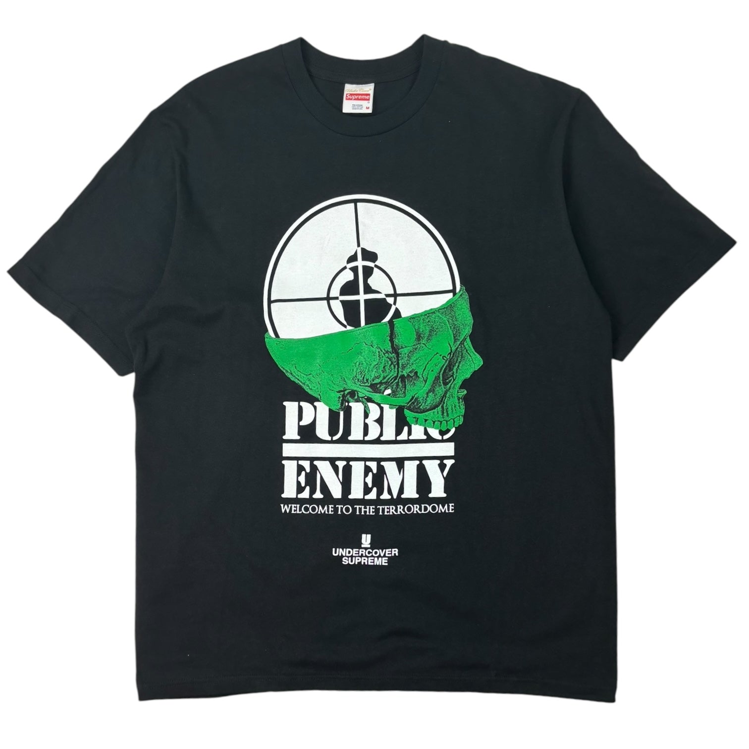 Supreme x Undercover x Public Enemy Terrordome T-Shirt Black