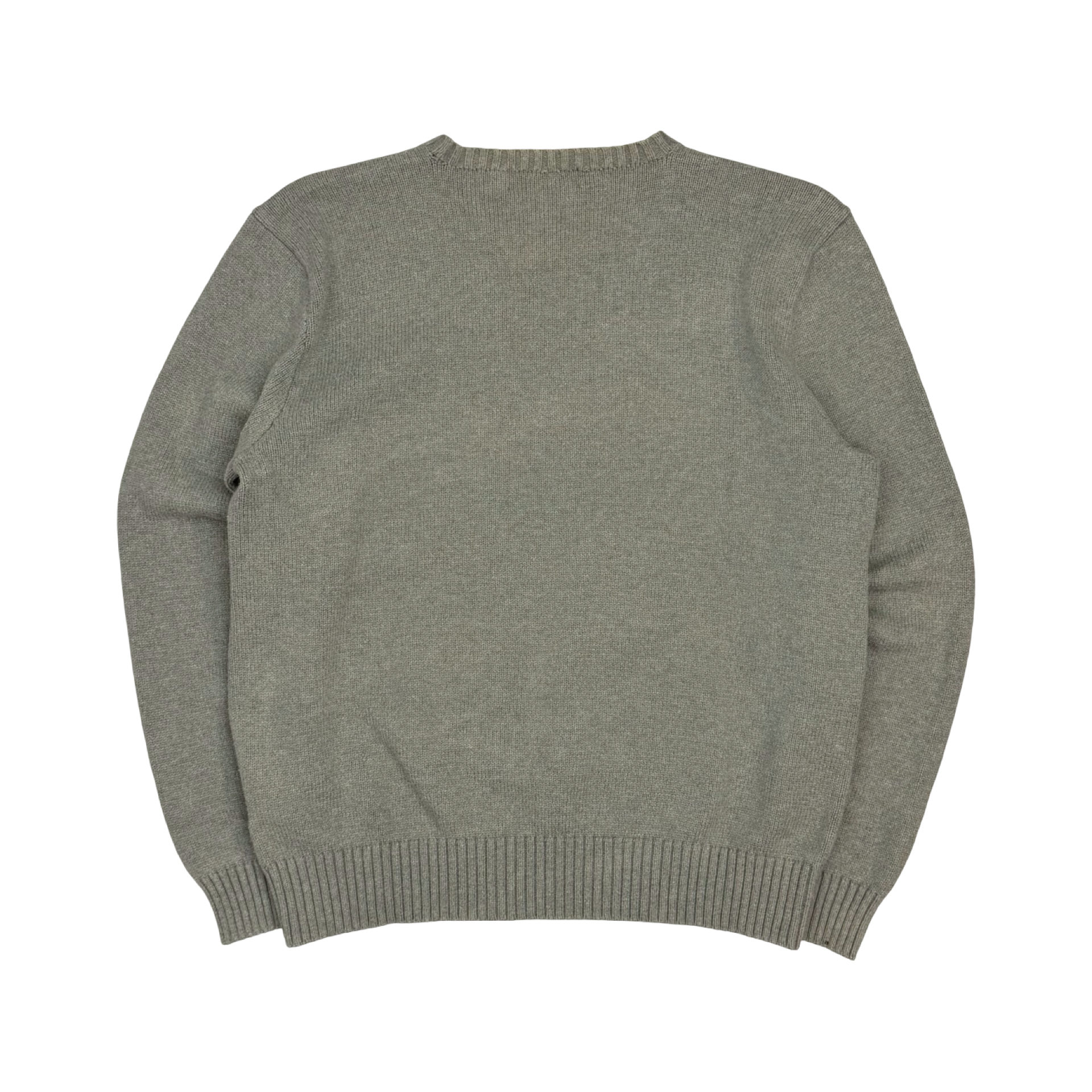 Vintage Polo Ralph Lauren Knit Crewneck Grey
