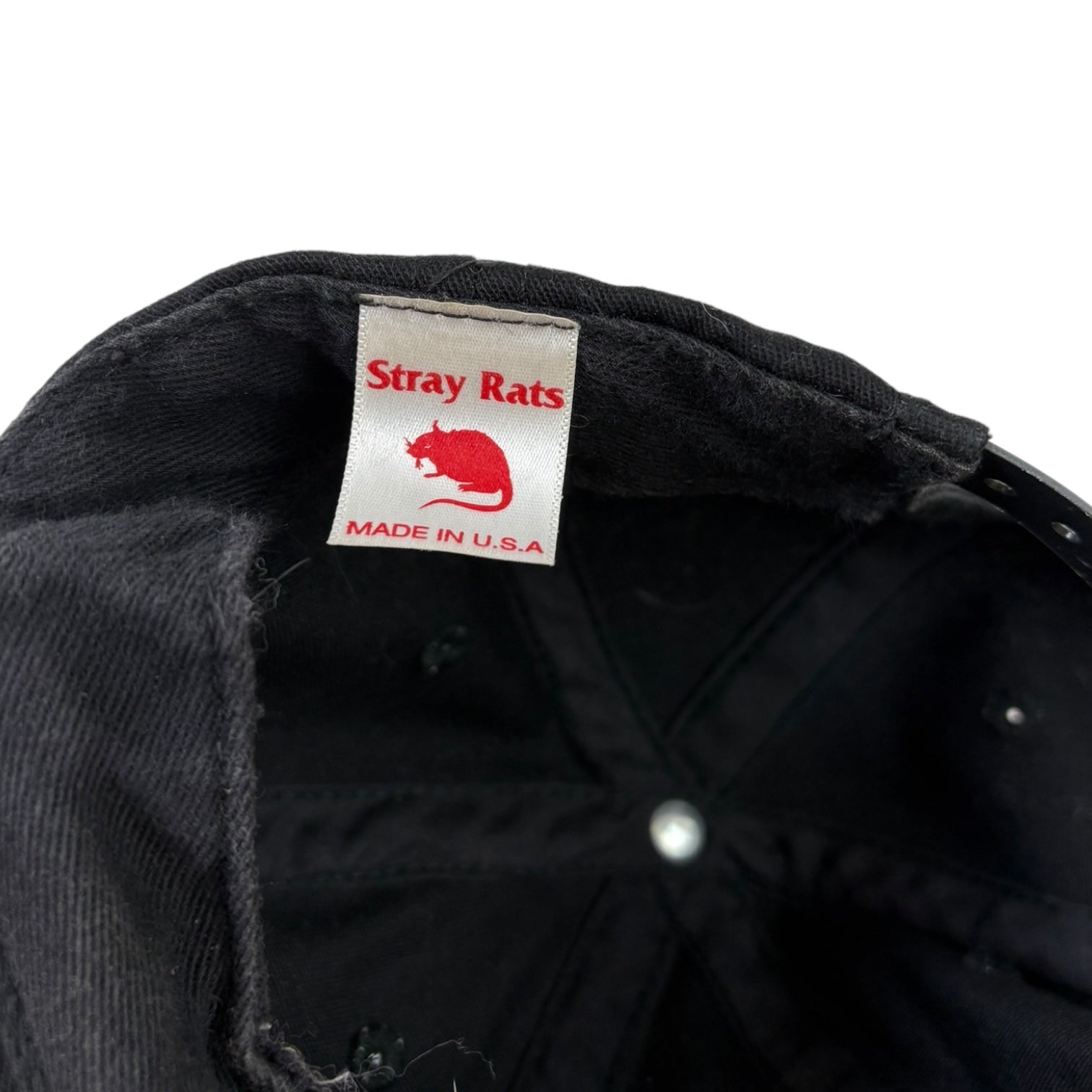 Stray Rats “Sewer Crew” SnapBack Hat Black