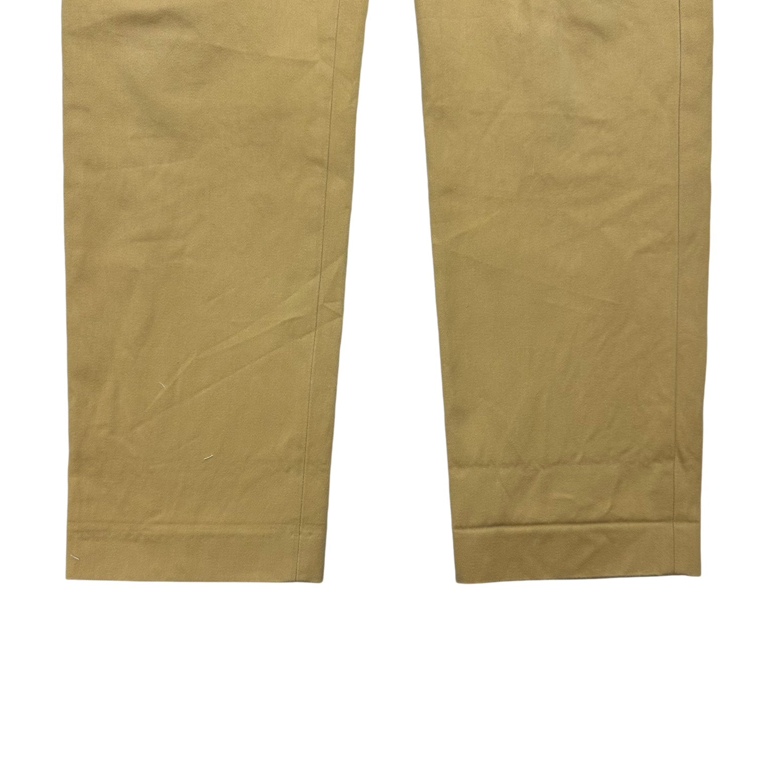 Ami Straight Chino Trousers Sand