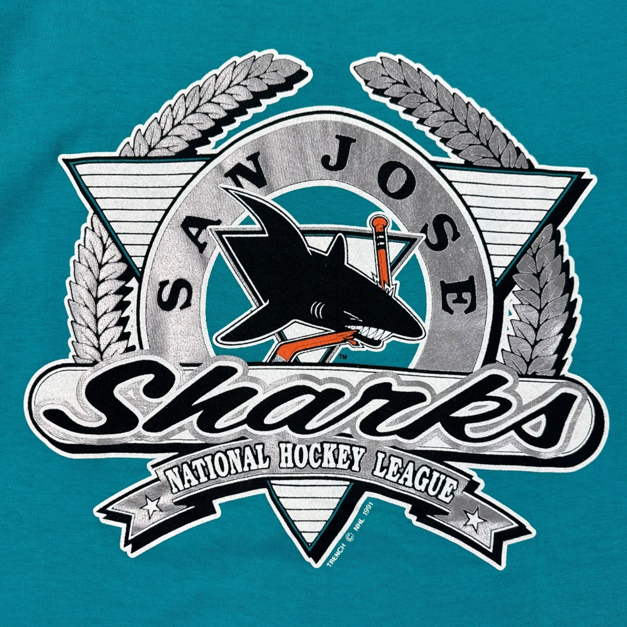 1991 San Jose Sharks NHL T-Shirt