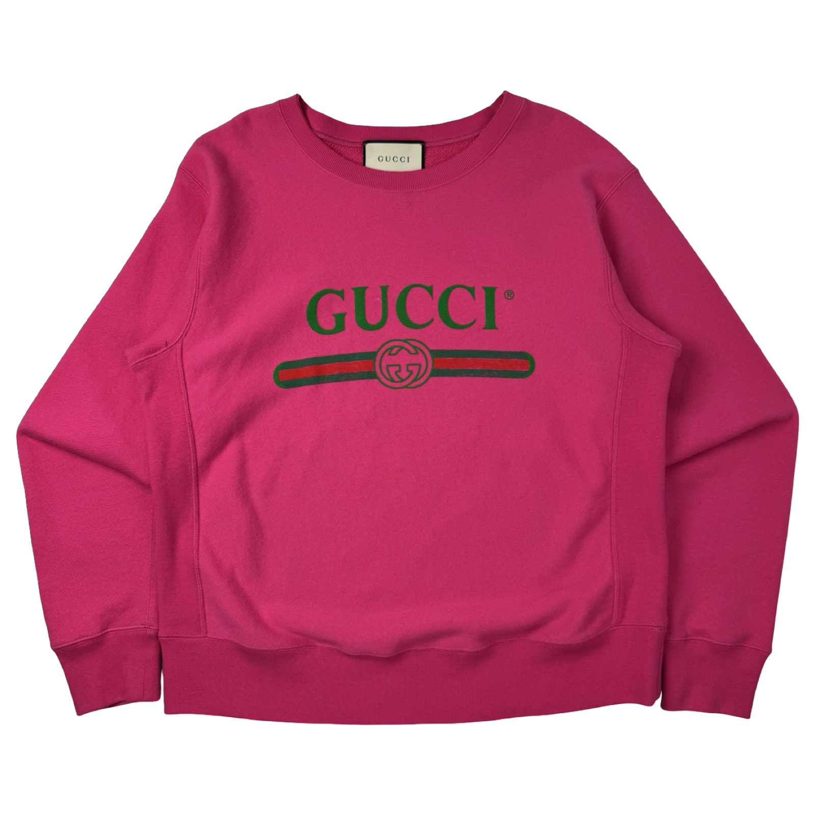Gucci “Bootleg” Crewneck Pink