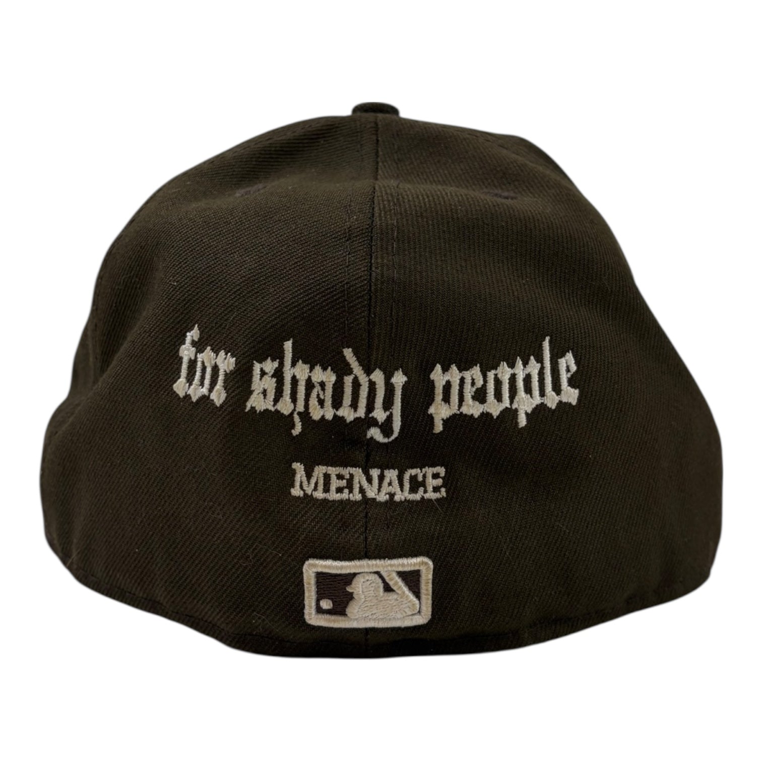 Menace “A Sunny Day For Shaded People” Fitted Hat Brown