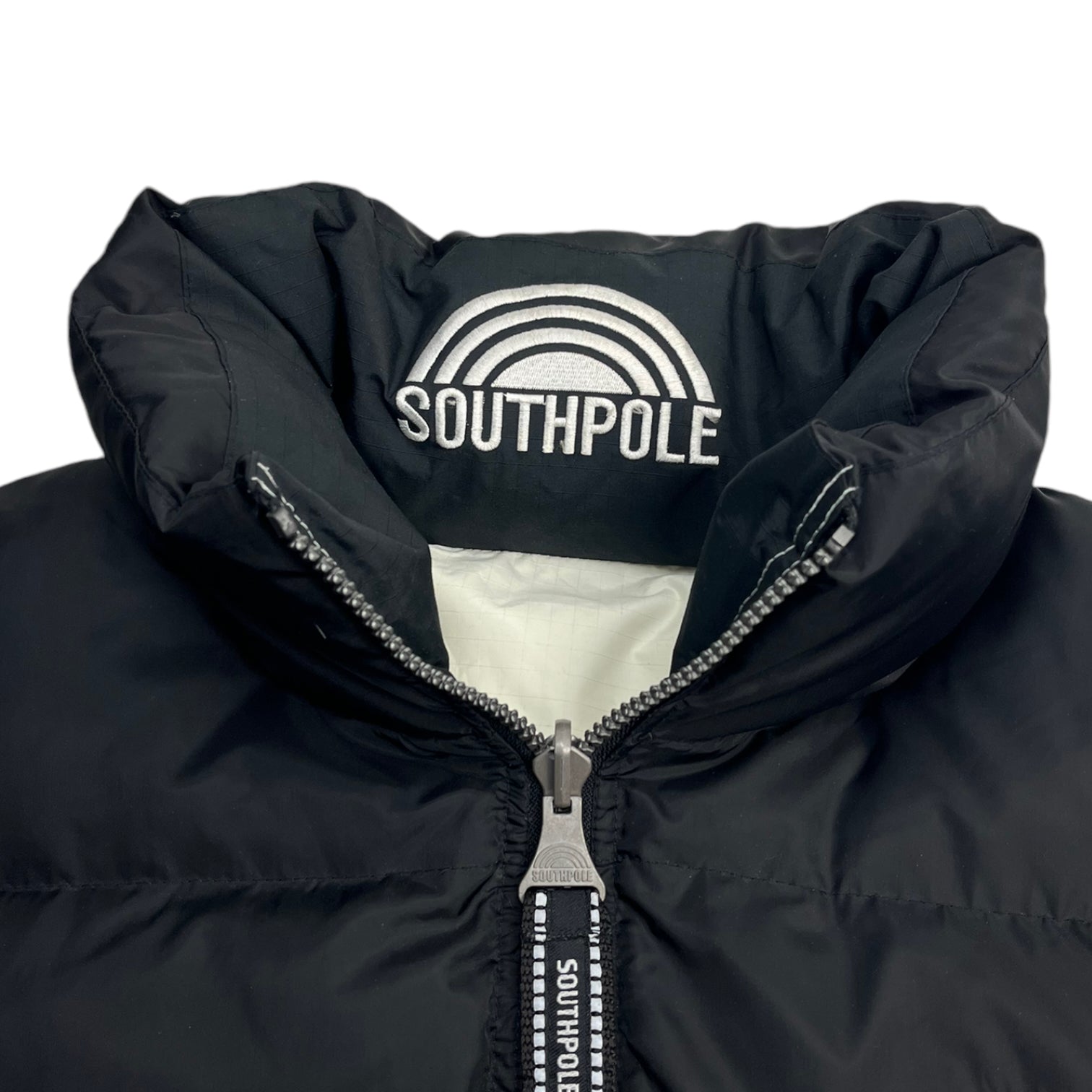 Vintage Y2K South Pole Mega Puff Reversible Jacket Black