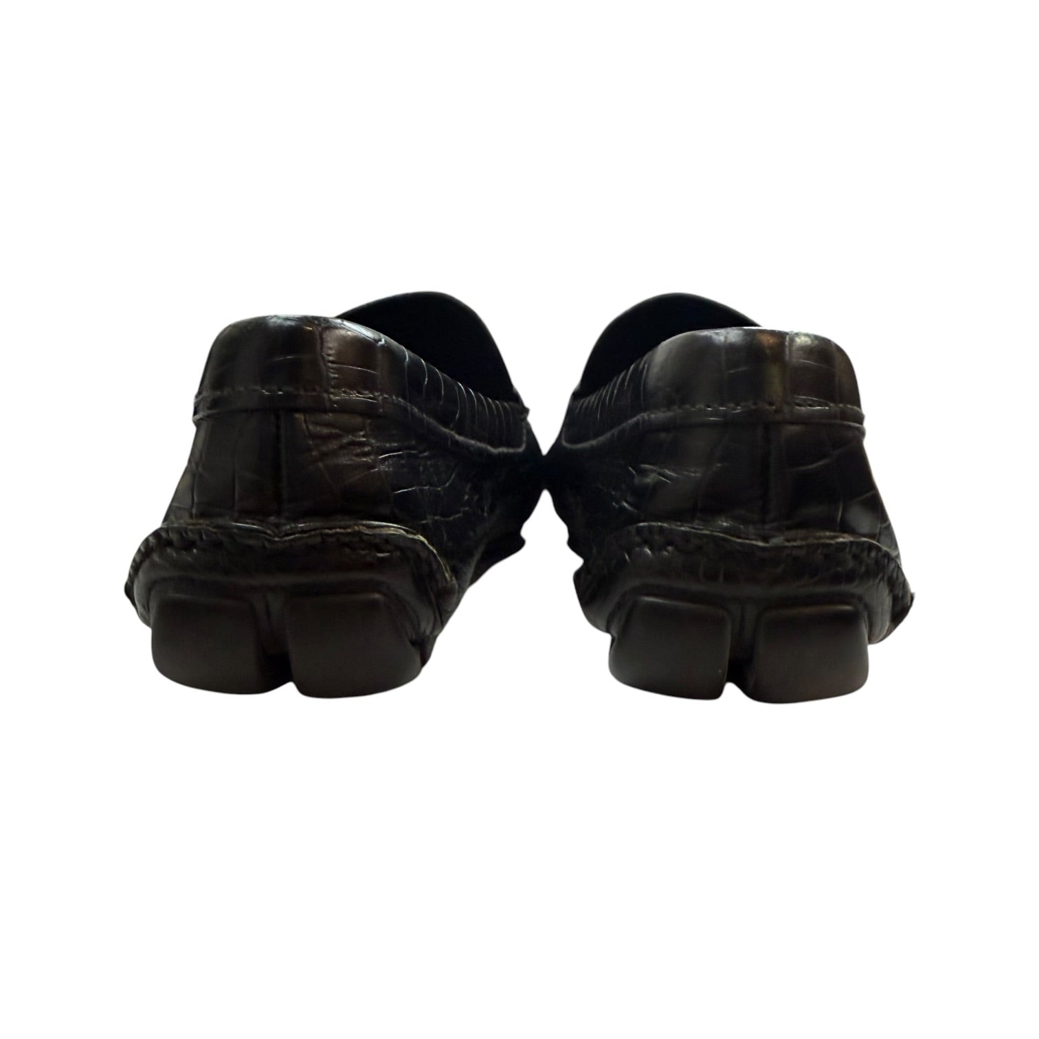 Prada Leather Loafers Black