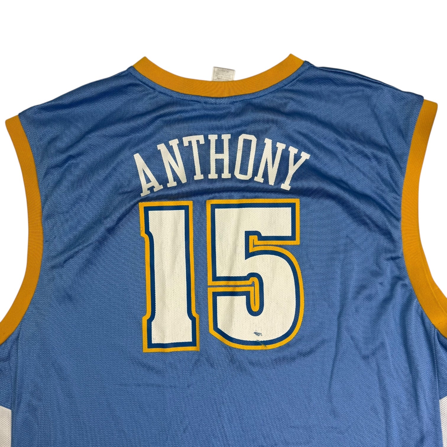 Vintage Denver Nuggets Carmelo Anthony Jersey Blue