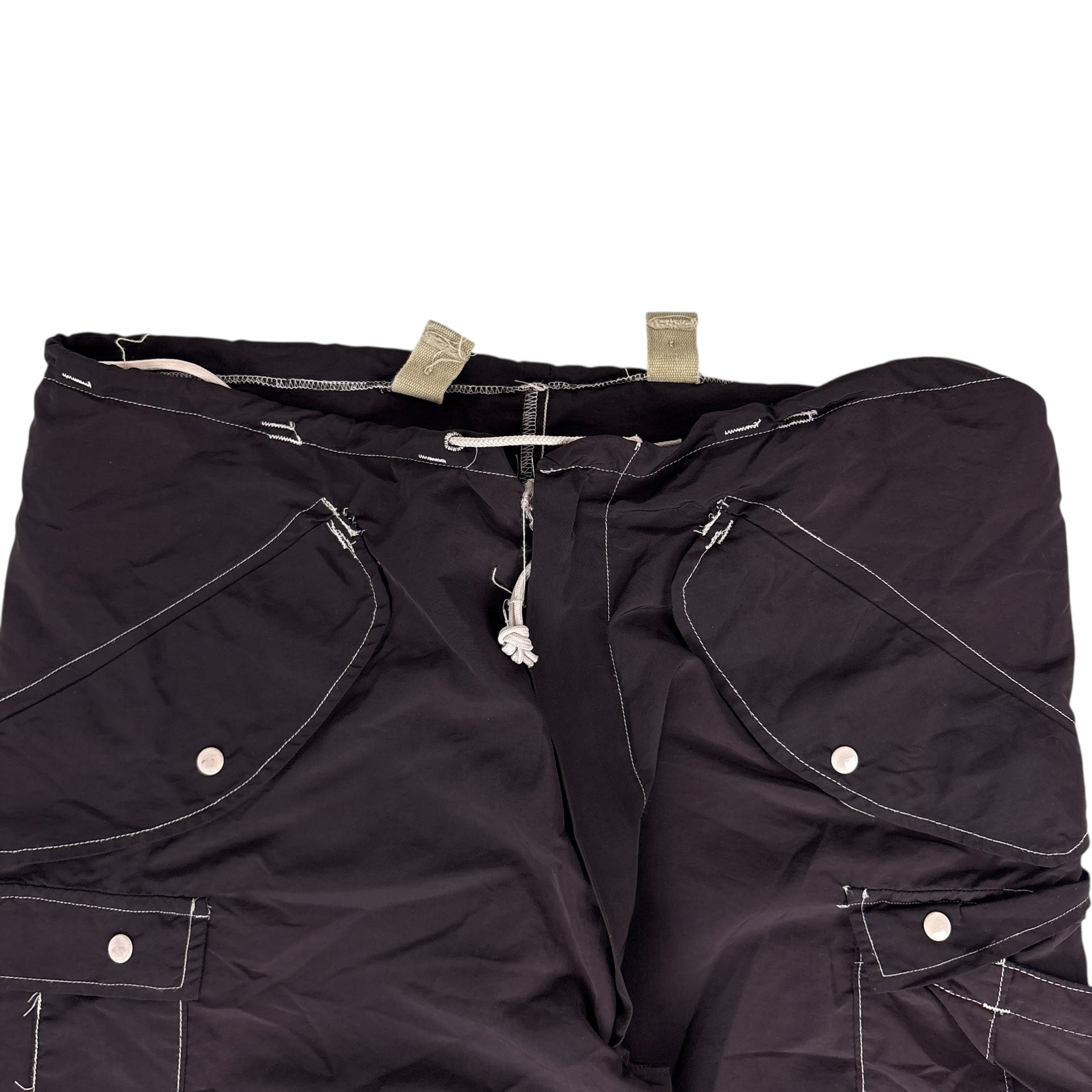 Over Dyed Brown Military Fatigue Pant Brown