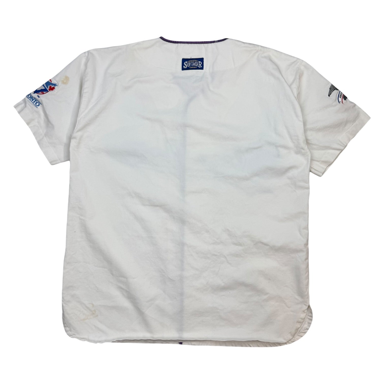Vintage Softwear Toronto Blue Jays Jersey White
