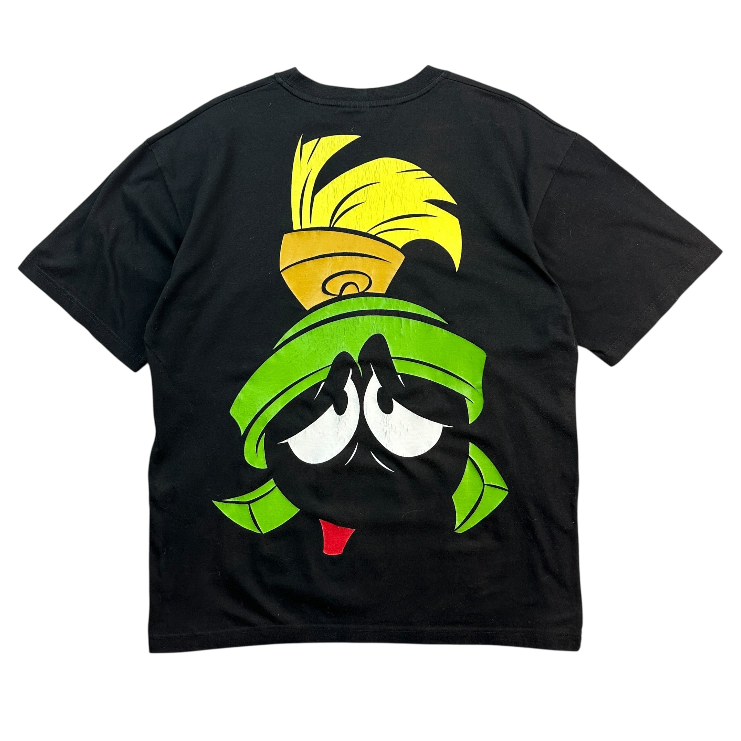 Vintage Marvin the Martian Box Logo Tee Black