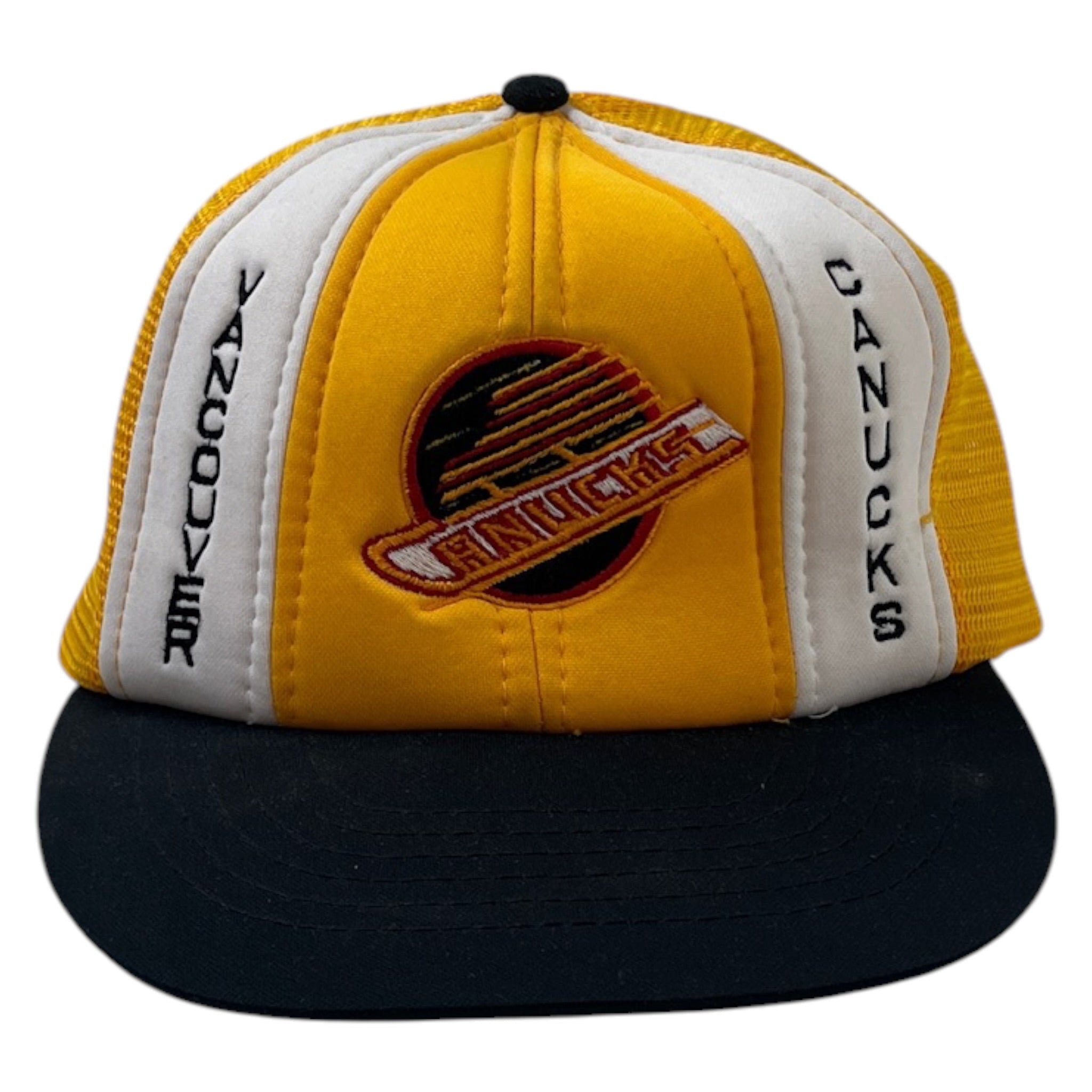 Vintage Vancouver Canucks Hat Yellow