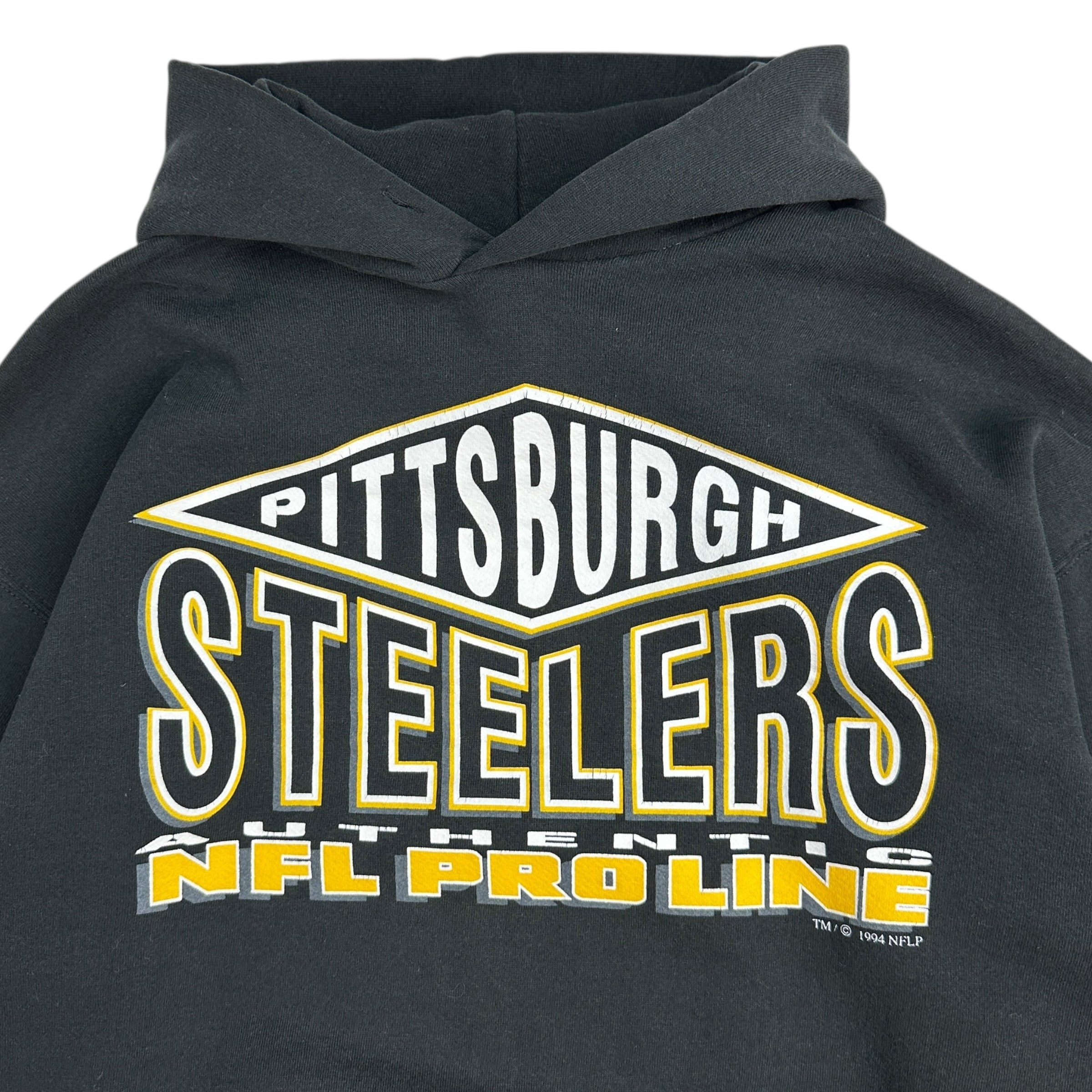 1994 Russell Athletic Pittsburgh Steelers Hoodie Black