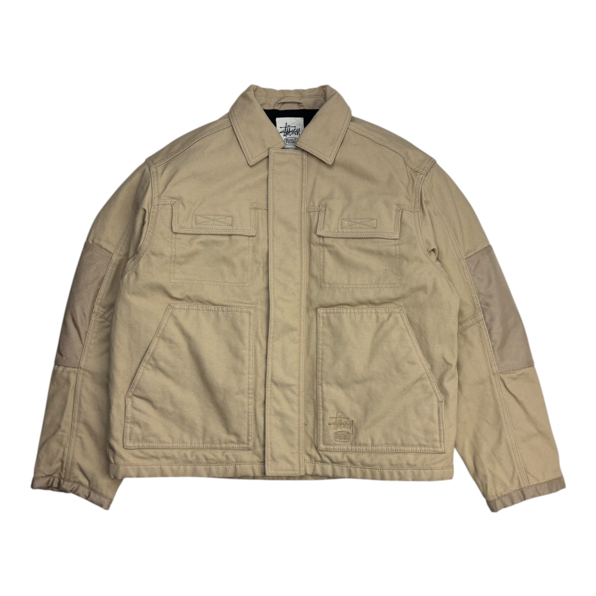 Stussy Utility Work Jacket Khaki