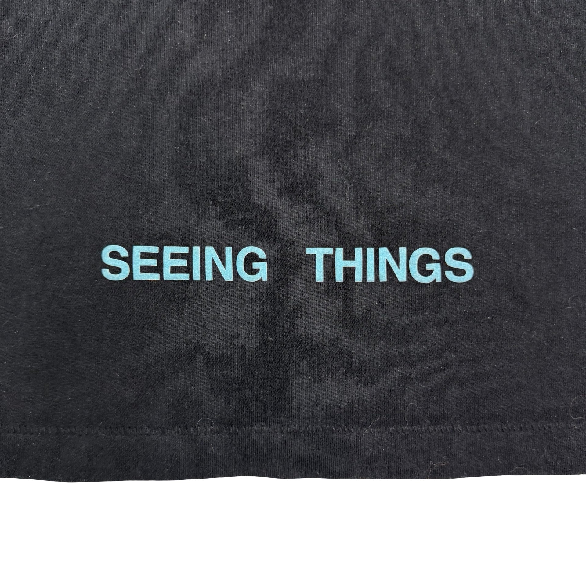 Off-White “Seeing Things” Triangle Eyes Tee Black