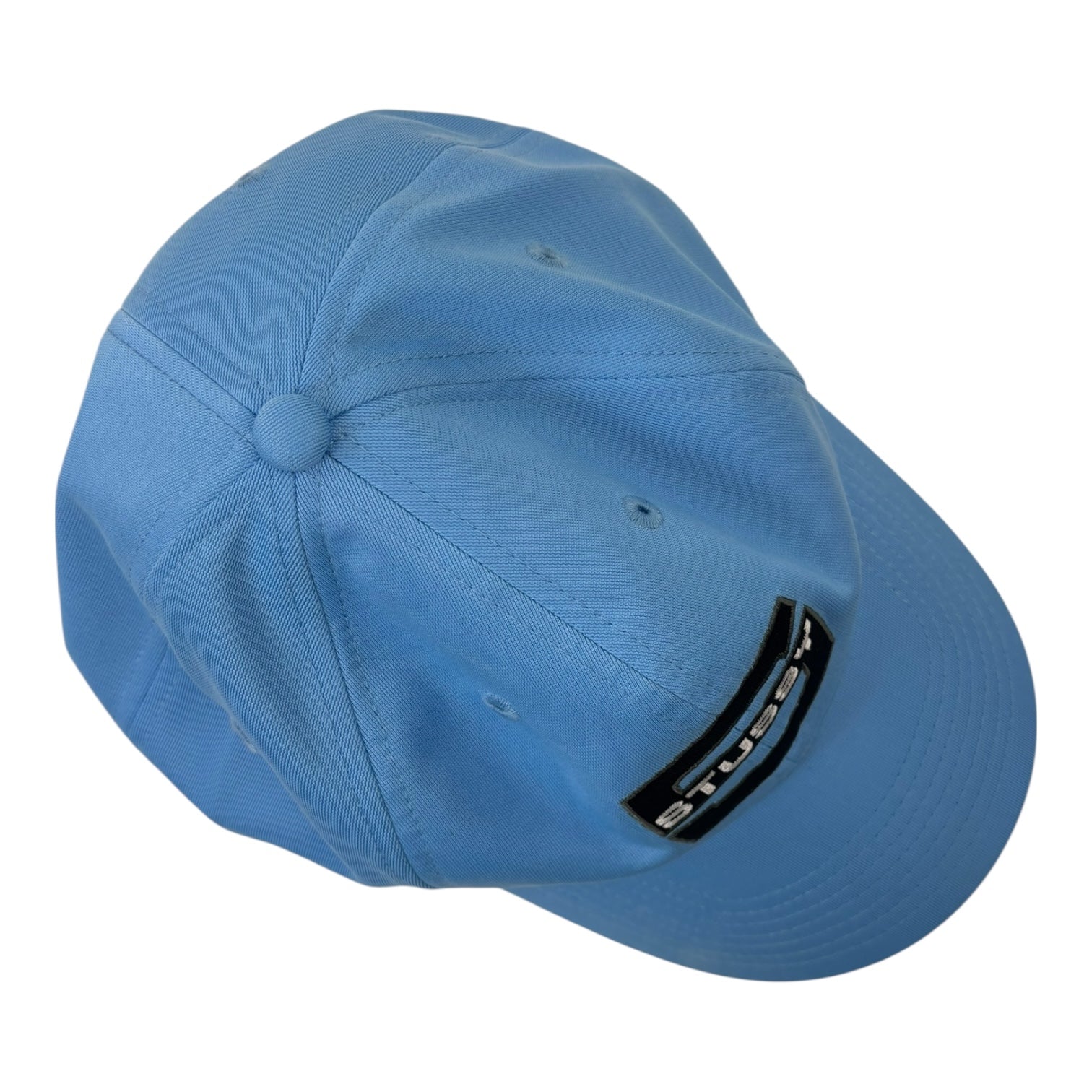 Stussy Mid-Depth Large S SnapBack Hat Sky Blue