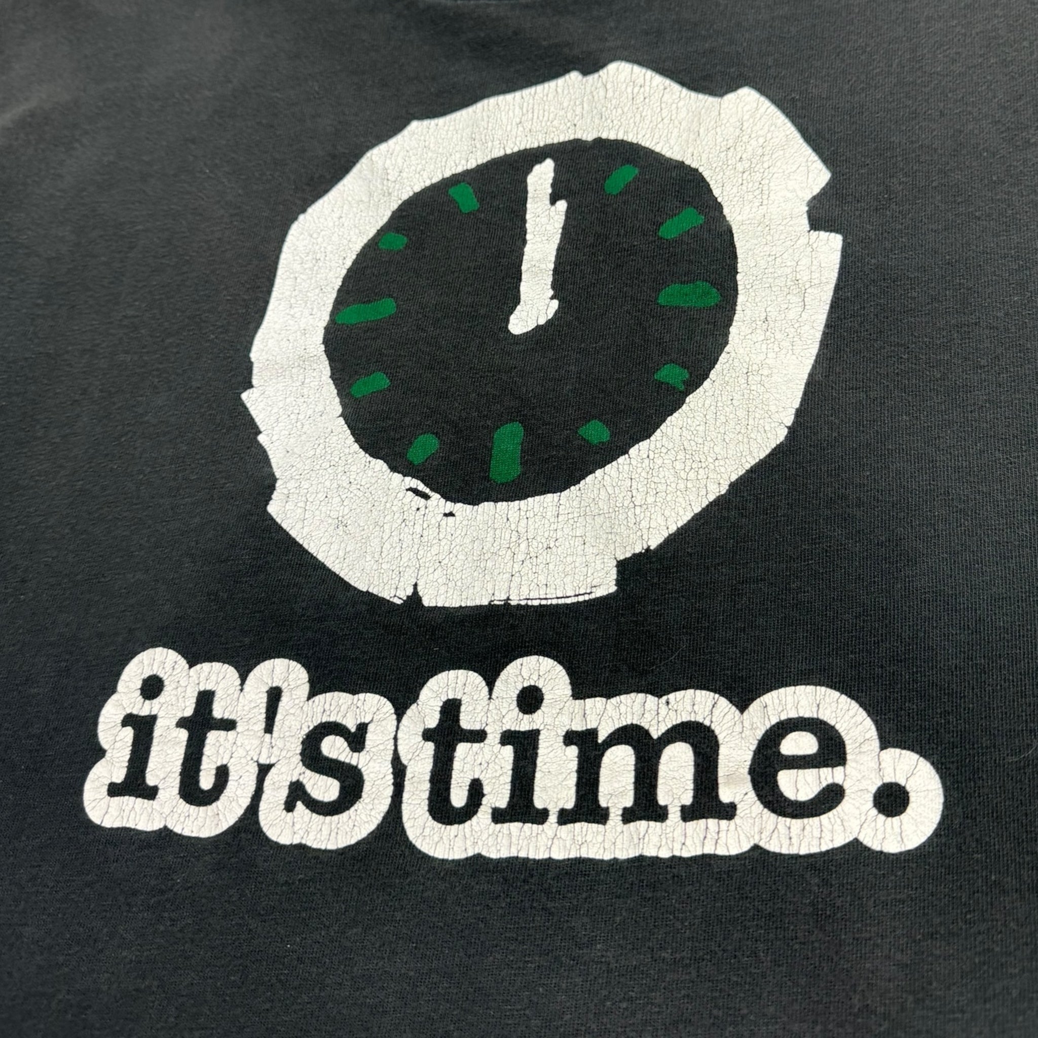 Vintage Nike It’s Time Tee Black