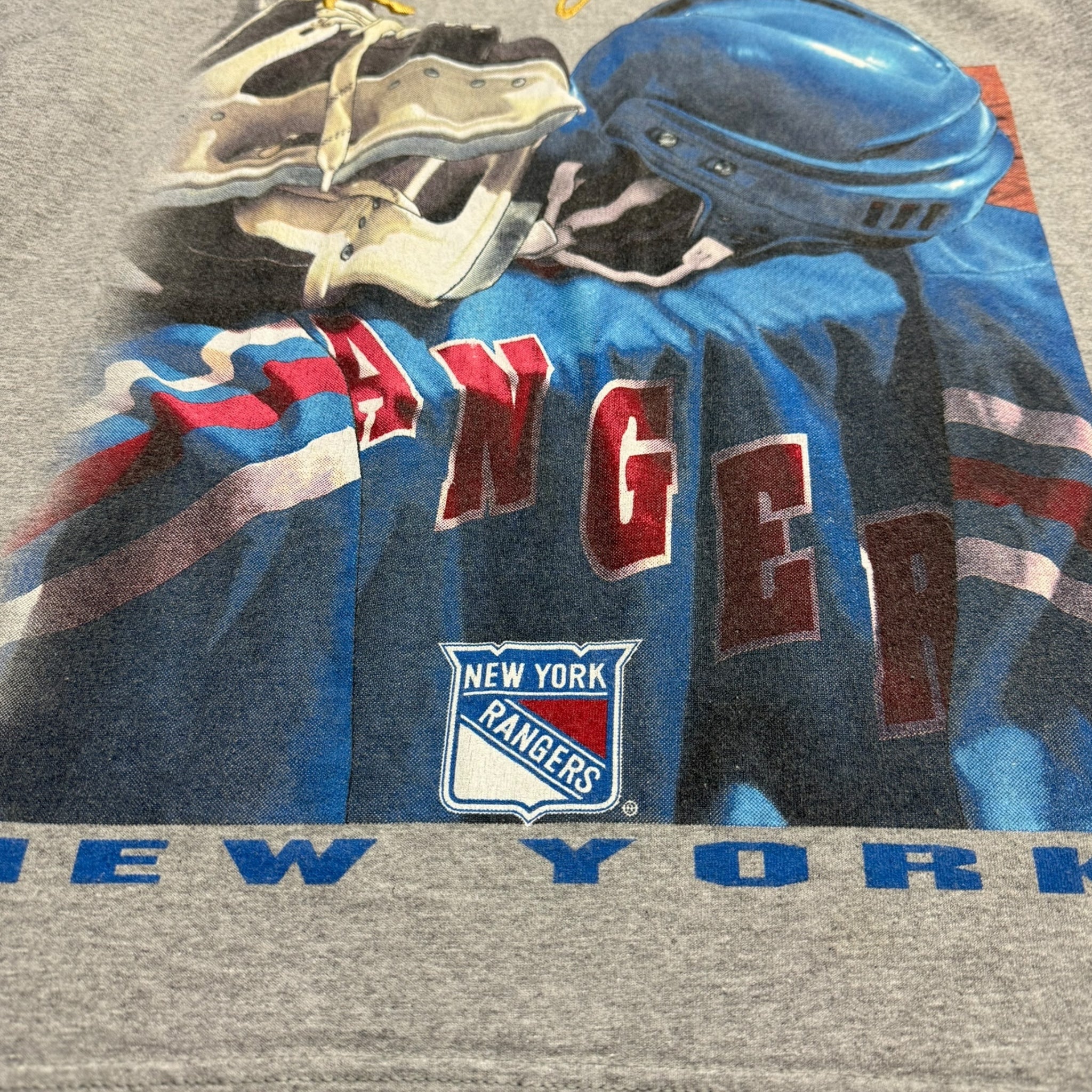 Vintage New York Rangers Embroidered NHL T-Shirt