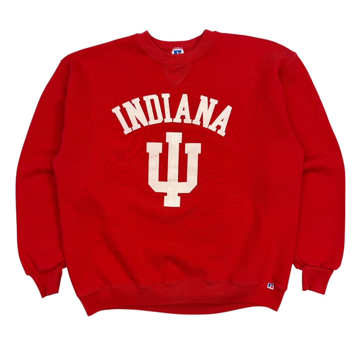 Vintage Russell Athletic University Of Indiana Crewneck Red