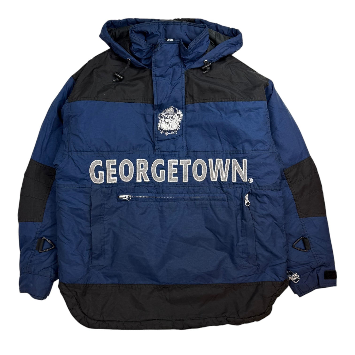 Vintage Georgetown Hoyas Warmup Jacket Blue