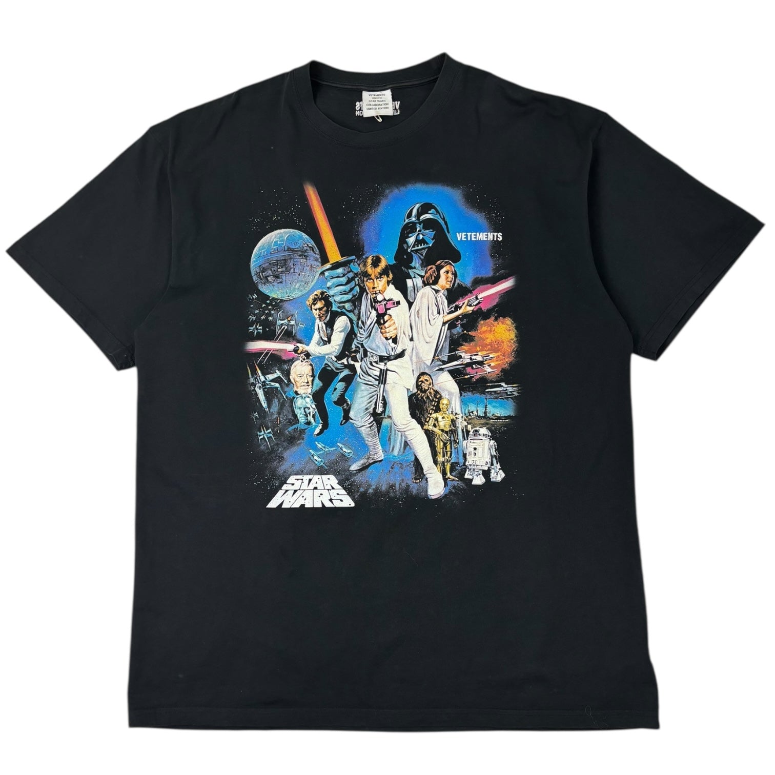 Vetements x Star Wars Limited Edition T-Shirt Black
