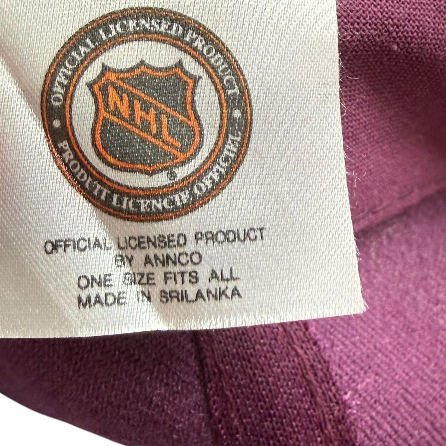 Vintage Anaheim Ducks SnapBack Hat Maroon