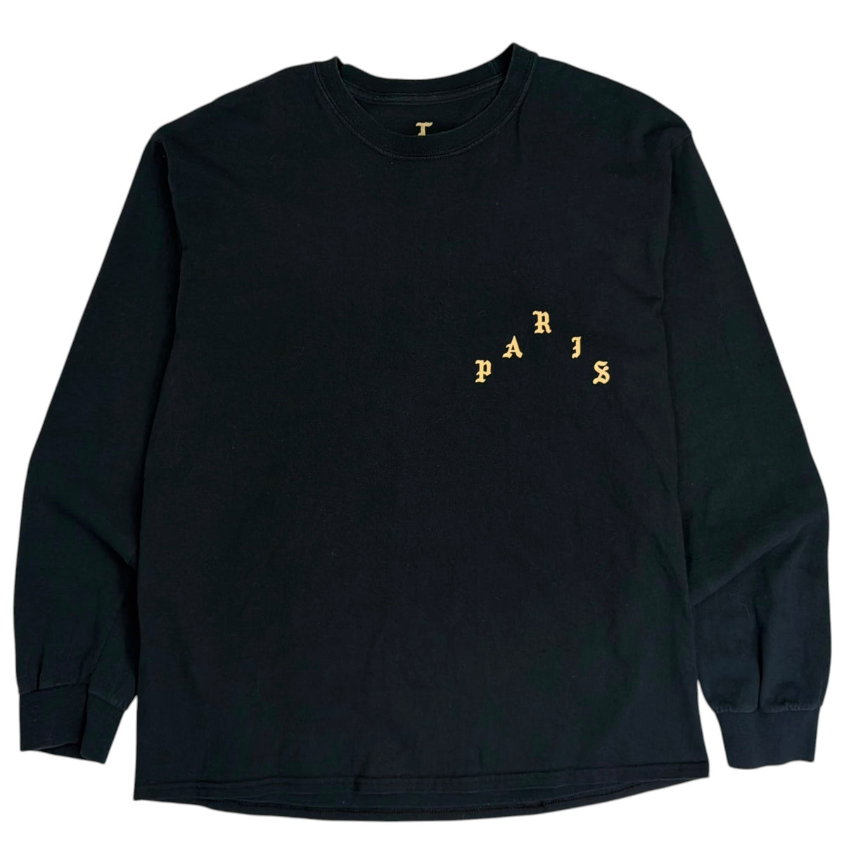 2016 Kanye West The Life Of Pablo Paris Longsleeve Black