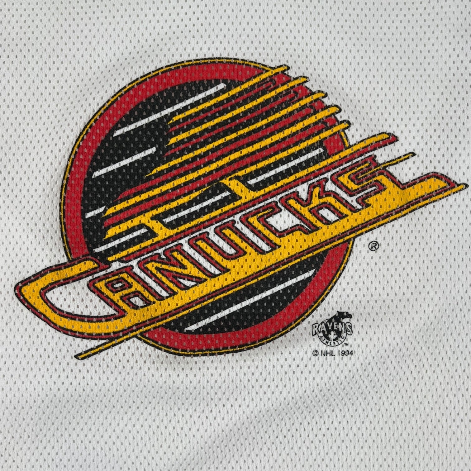Vintage 1994 Vancouver Canucks Jersey White