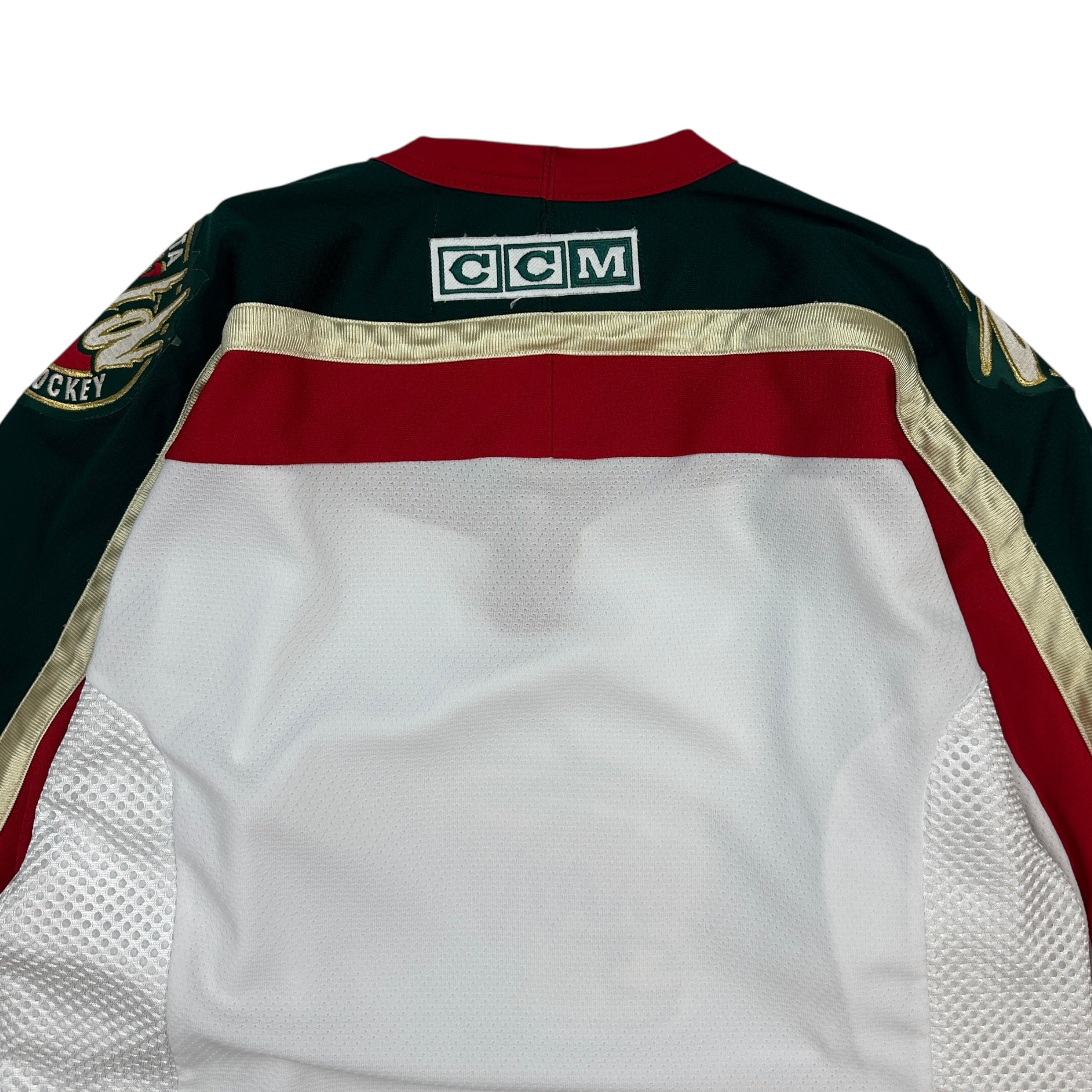 Vintage CCM Minnesota Wild Jersey White/Green
