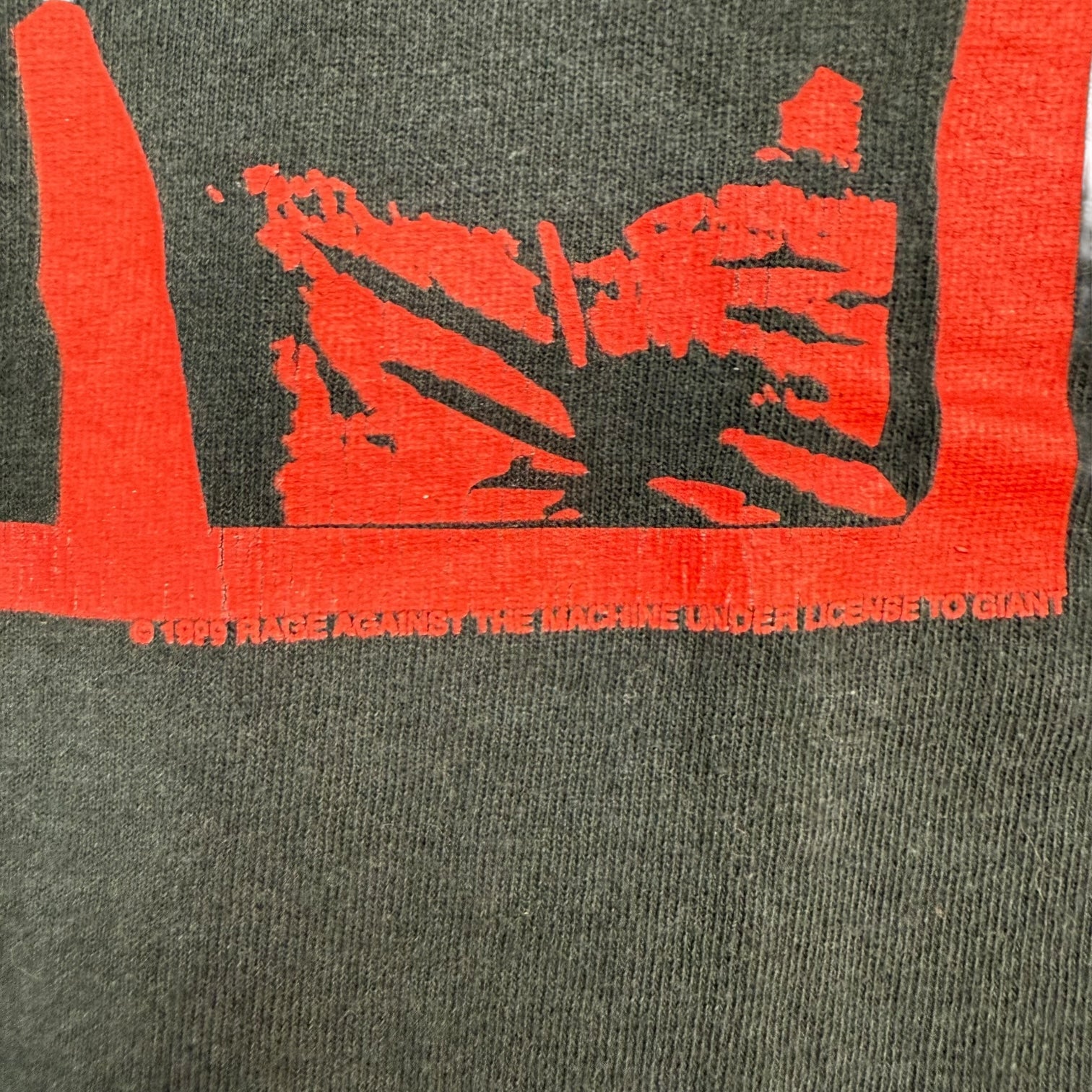 1999 Rage Against The Machine Tee Black