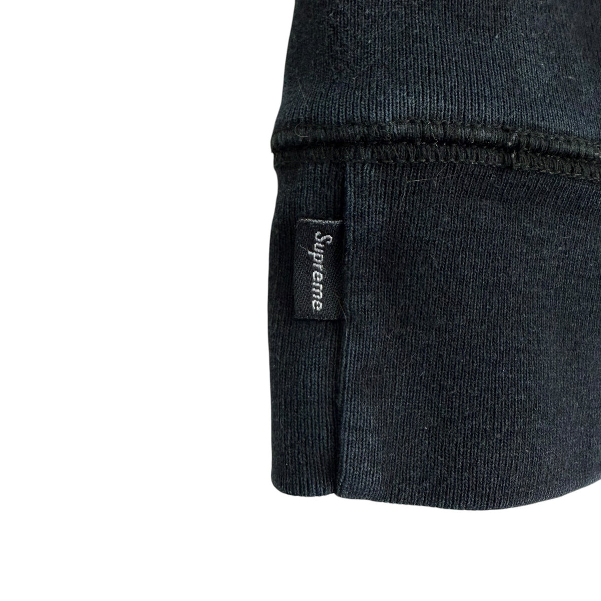 Supreme Small Box Logo Hoodie Washed Black