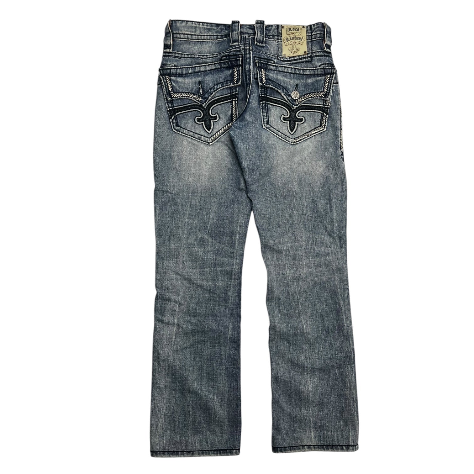 Vintage Y2K Rock Revival Benson Straight Denim