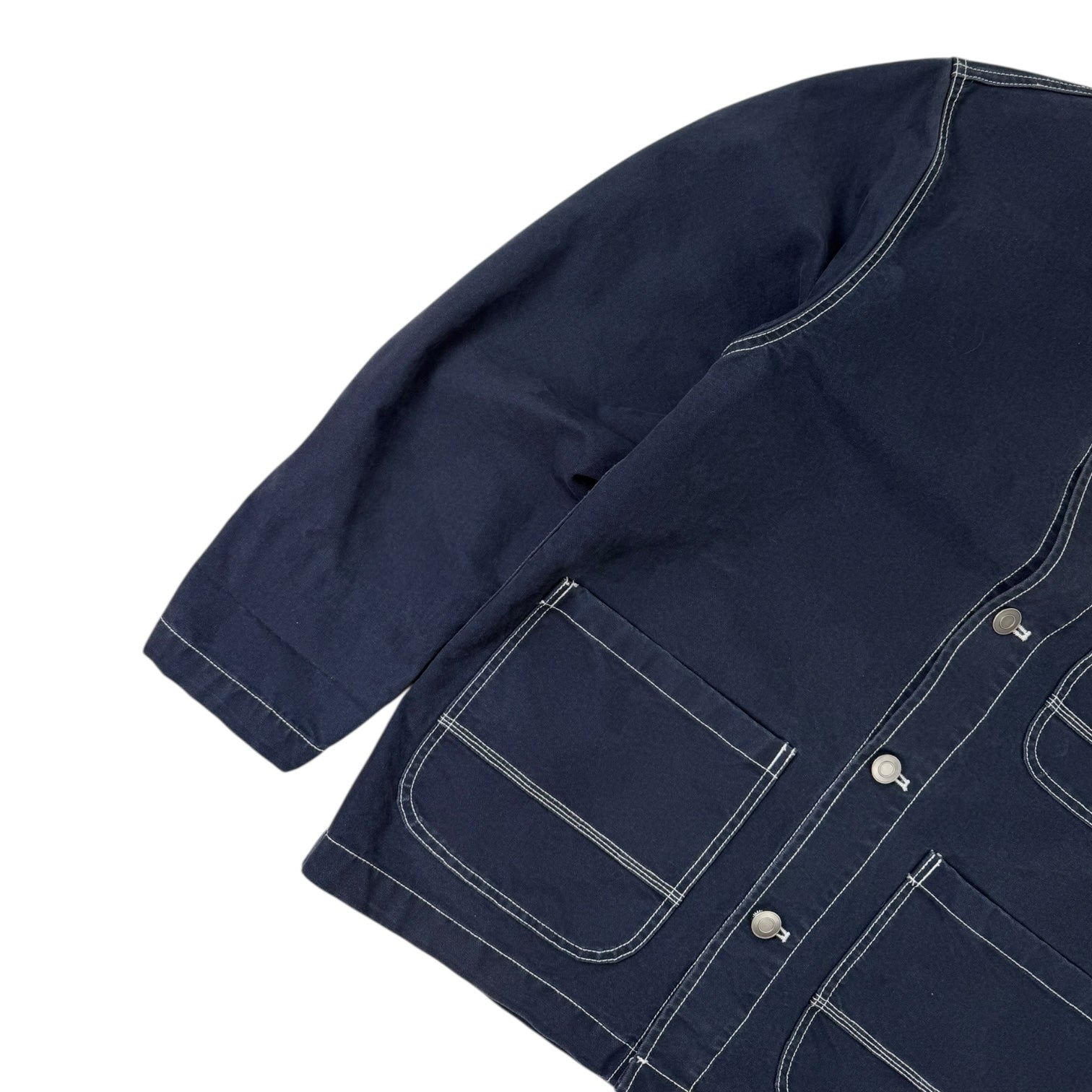 Stussy Brushed Moleskin Chore Jacket Navy
