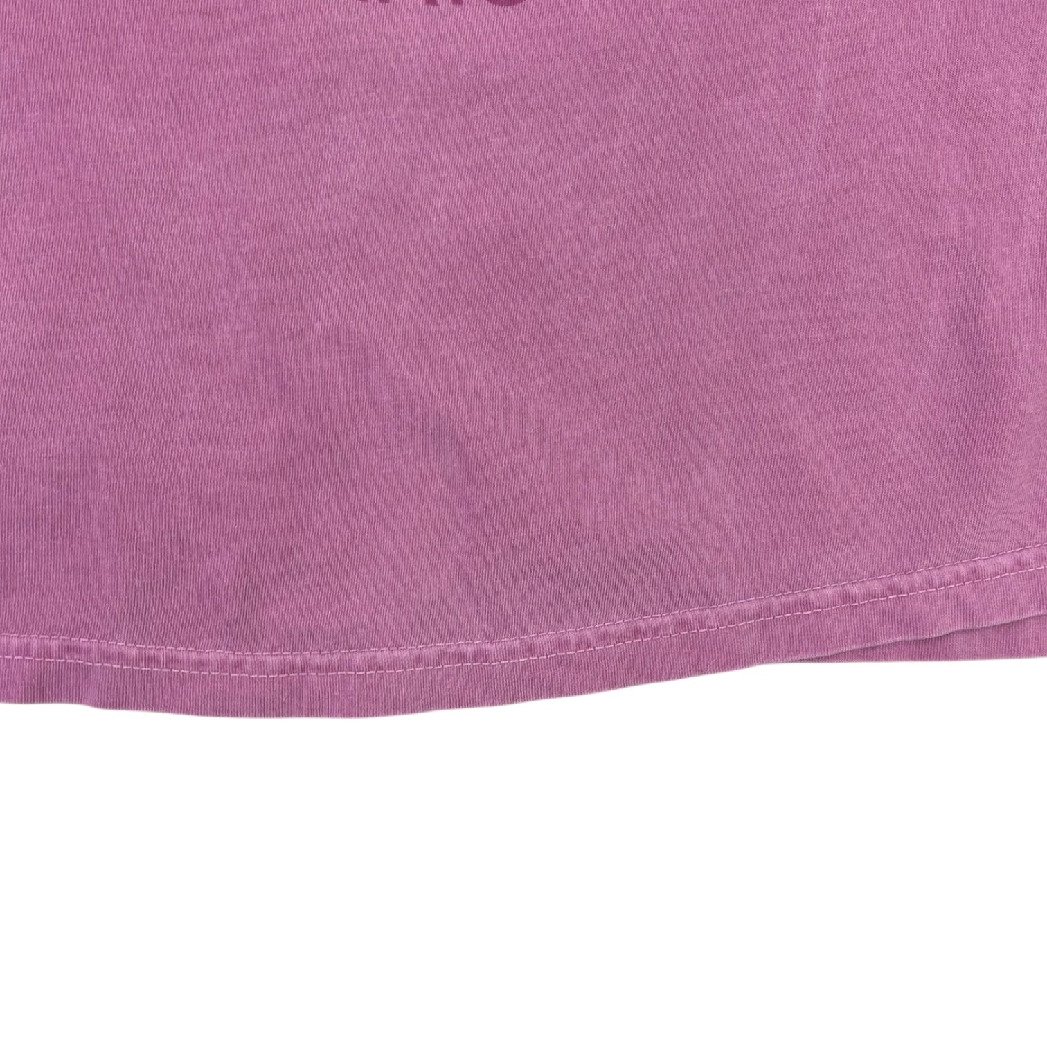 Stussy World Tour Pigment Dyed Long Sleeve T-Shirt Fuchsia