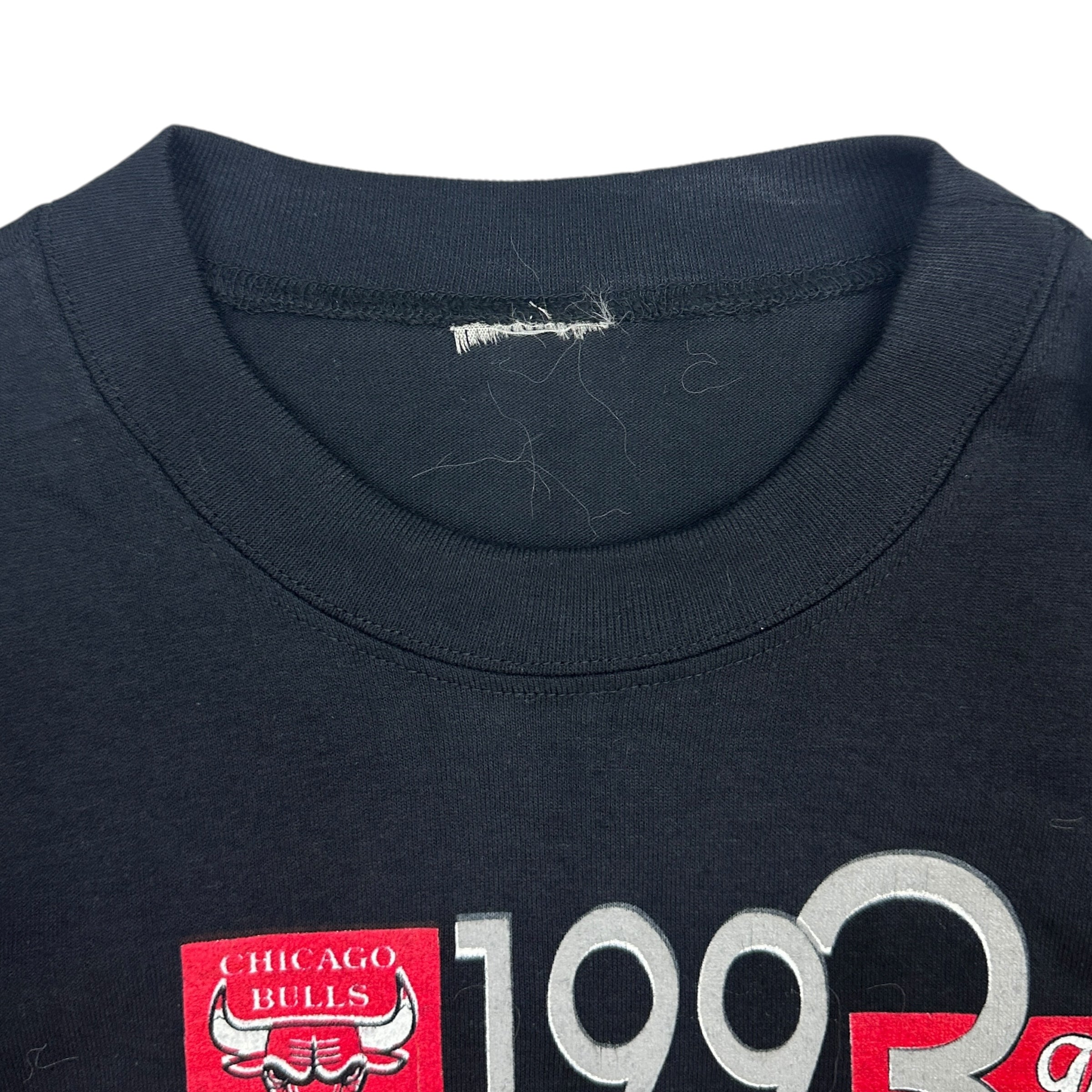 Vintage 1993 Chicago Bulls 3Peat Tee Black