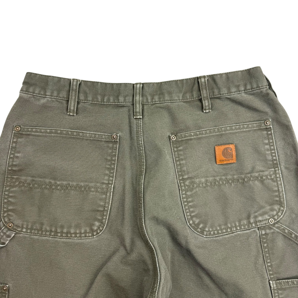 Vintage Carhartt Double Knee Pants Moss Green