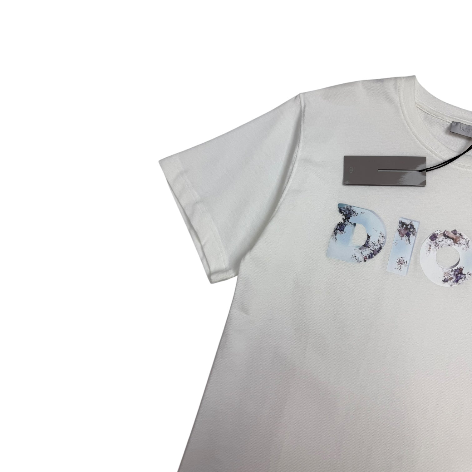 Dior x Daniel Arsham Eroded Logo T-Shirt White