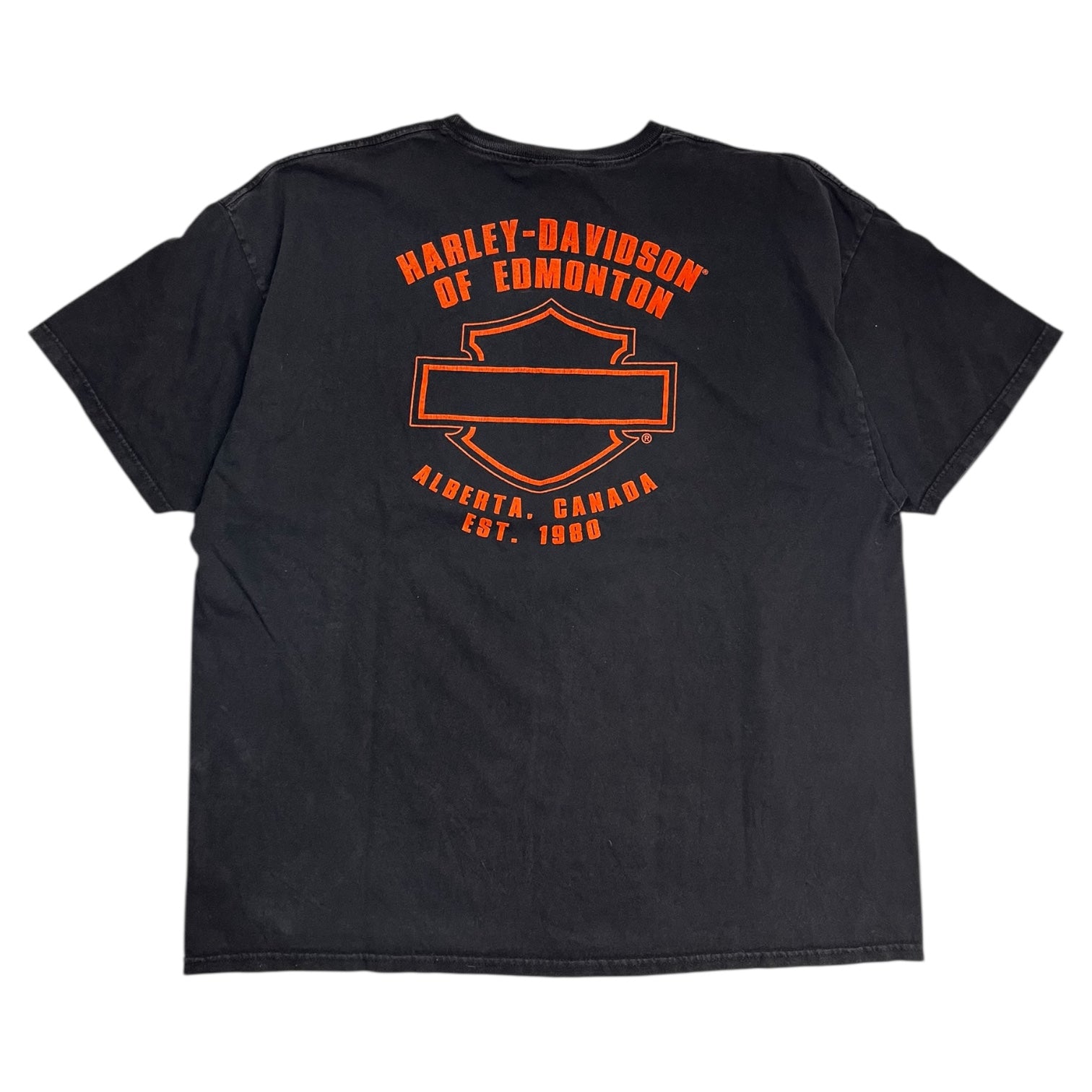 Harley Davidson Razor Blade Shirt Faded Black