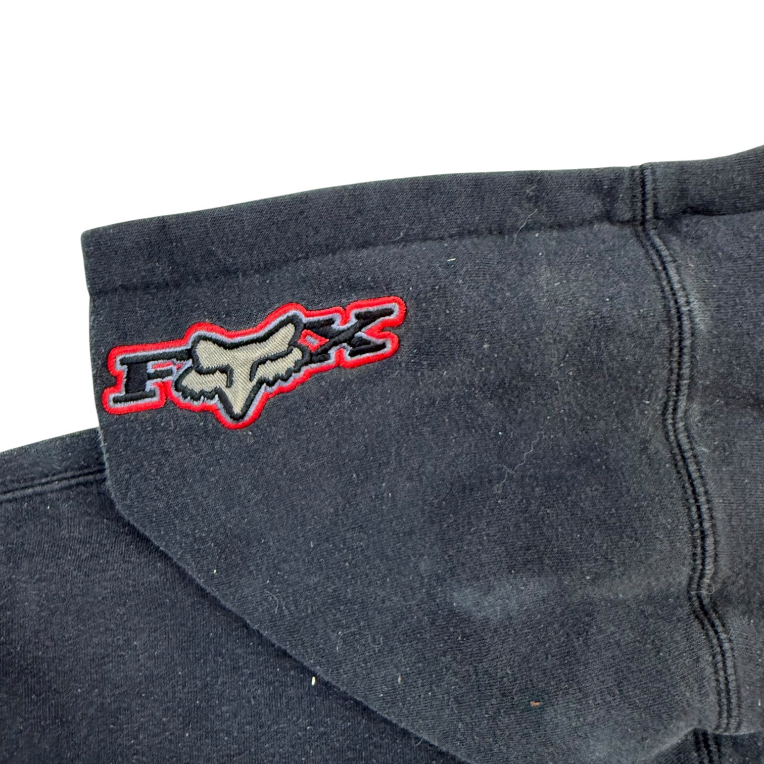 Vintage Fox Riders Co Hoodie Black/Grey