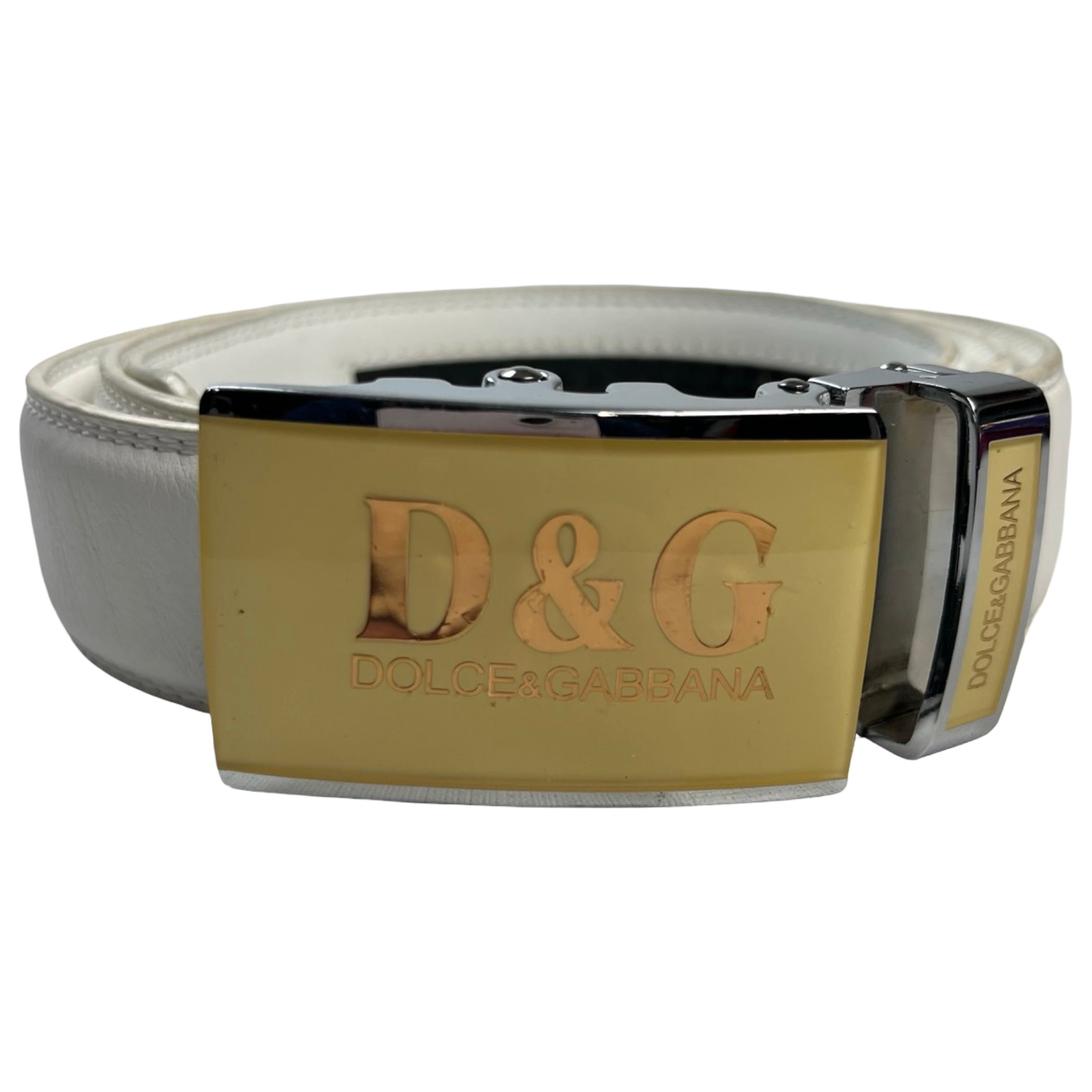 W) Vintage Y2K Dolce & Gabbana Click Belt