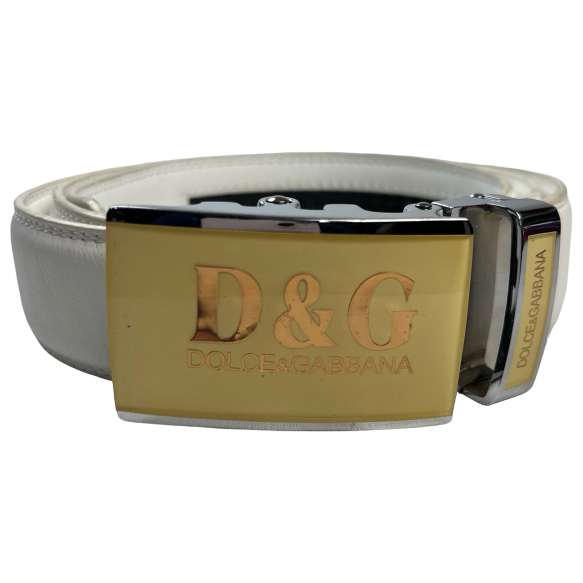 (W) Vintage Y2K Dolce & Gabbana Click Belt