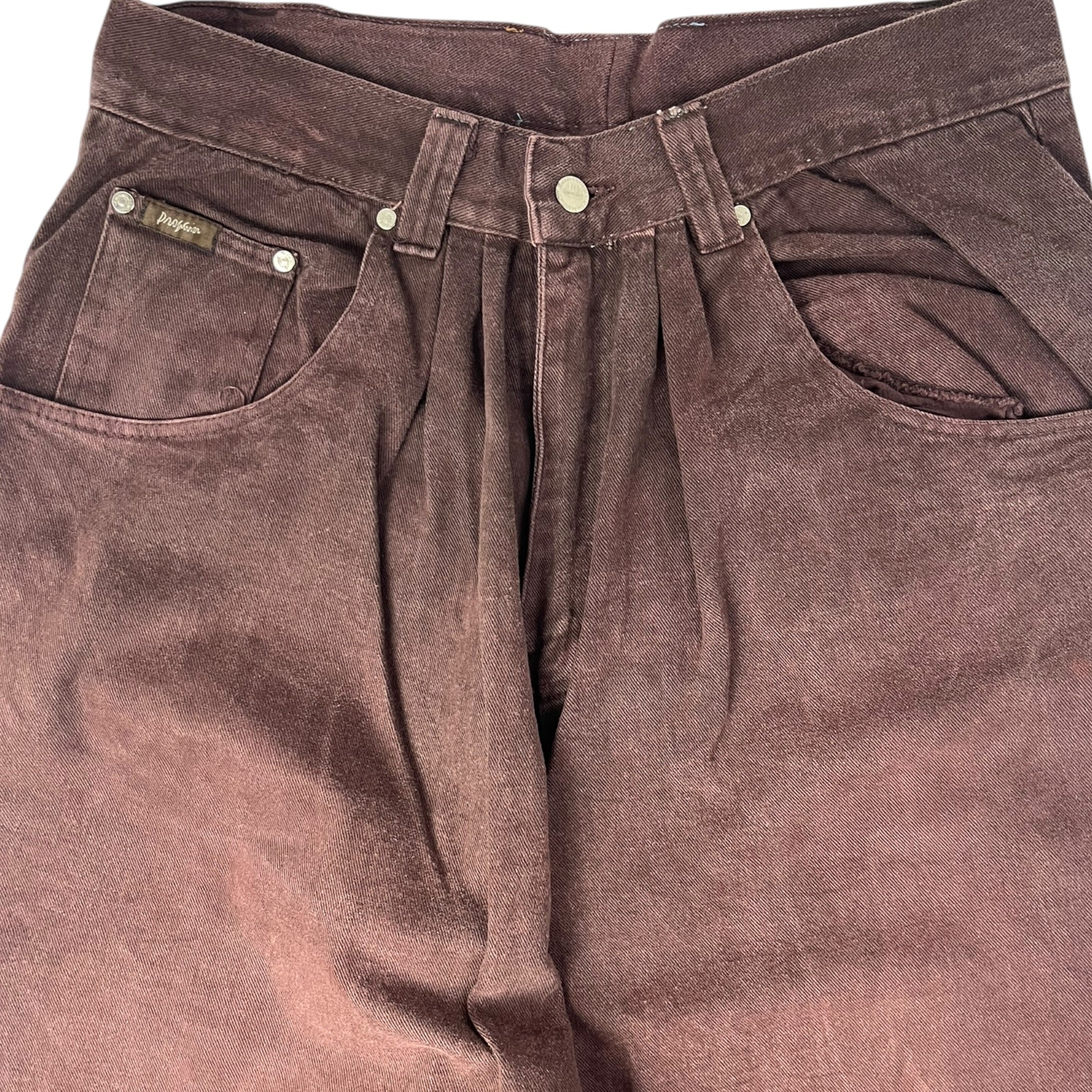 Vintage Propain Urban Culture Extremely Baggy Pants Brown