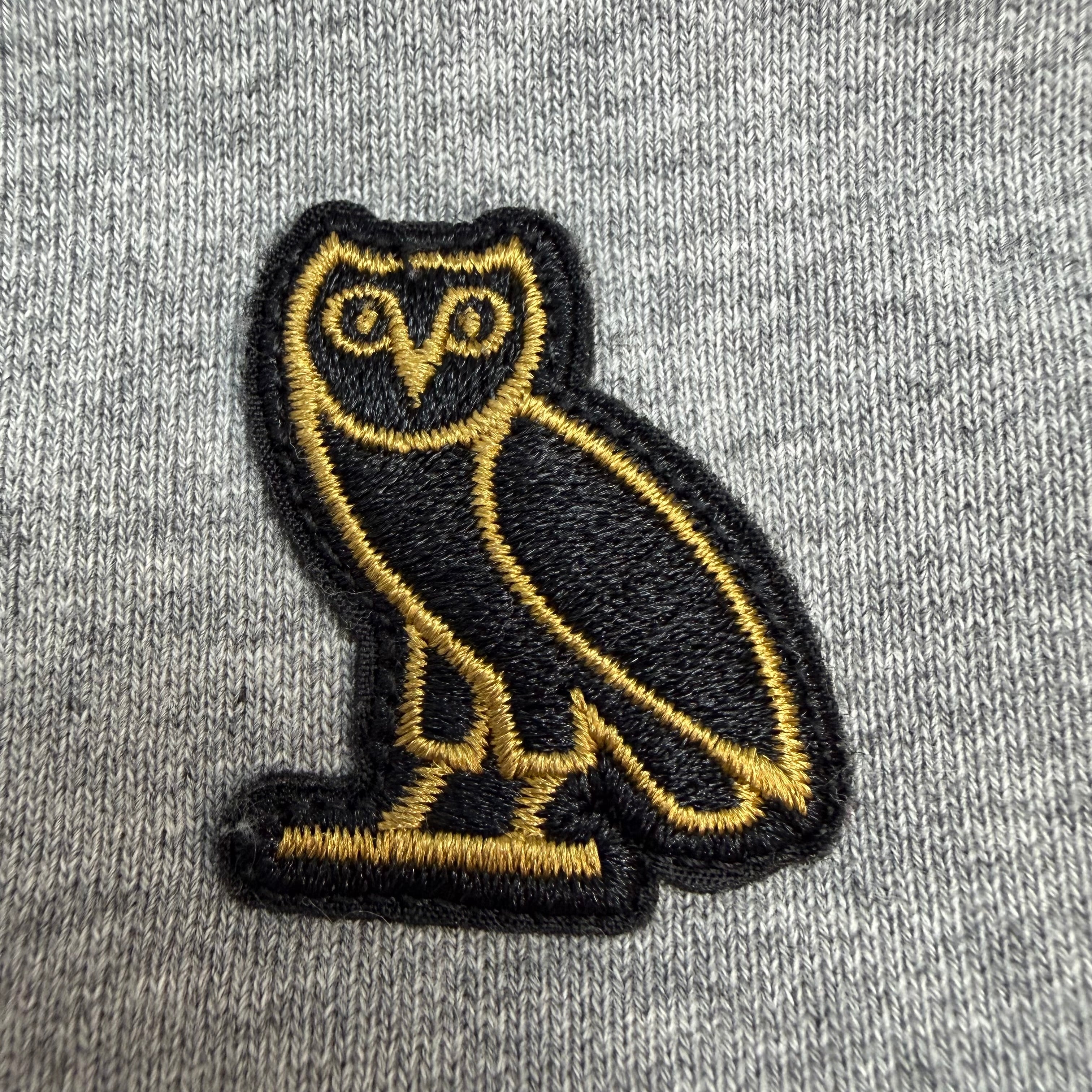 OVO Zip Up Track Jacket Heather Grey