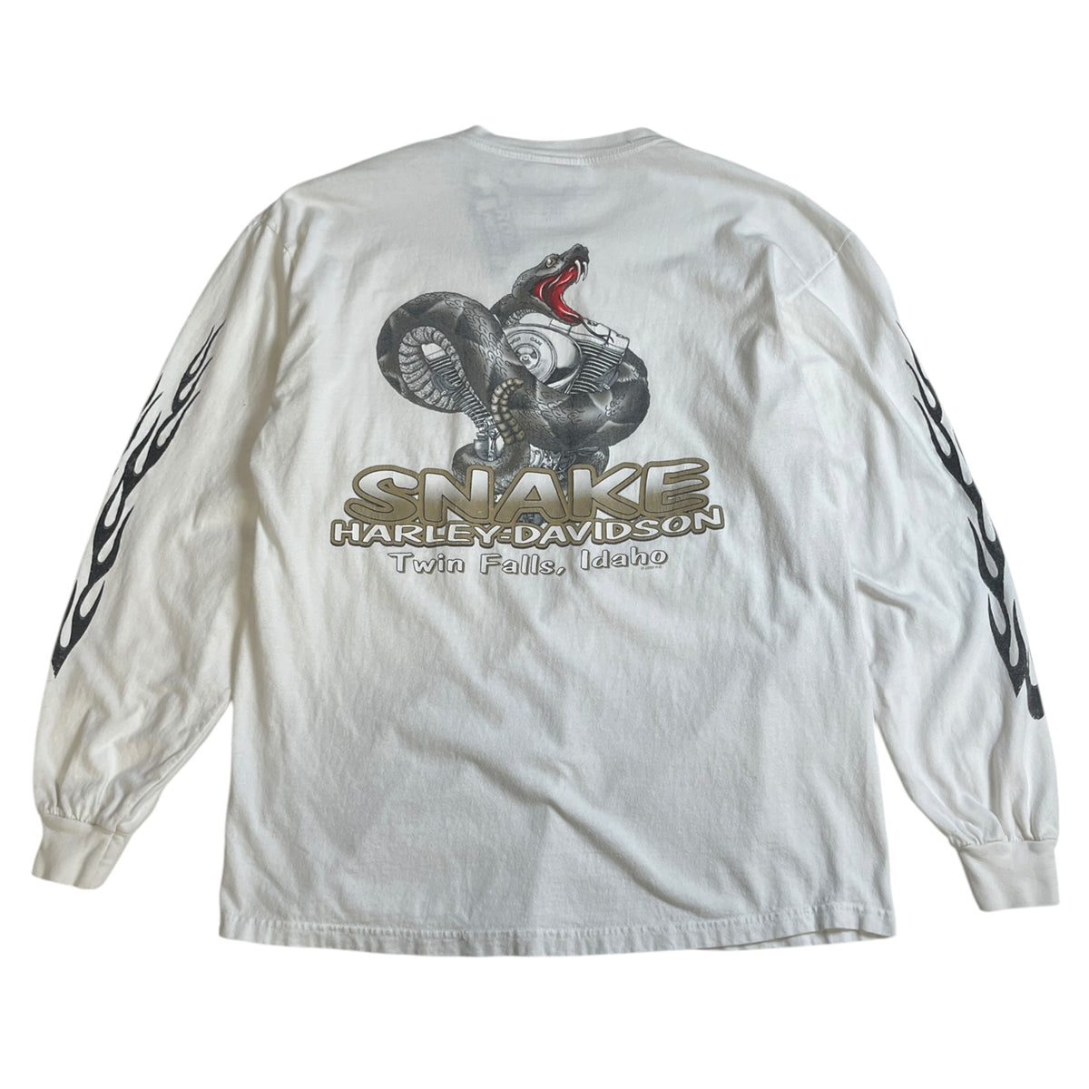 Harley-Davidson Snake Twin Falls Idaho Longsleeve Shirt