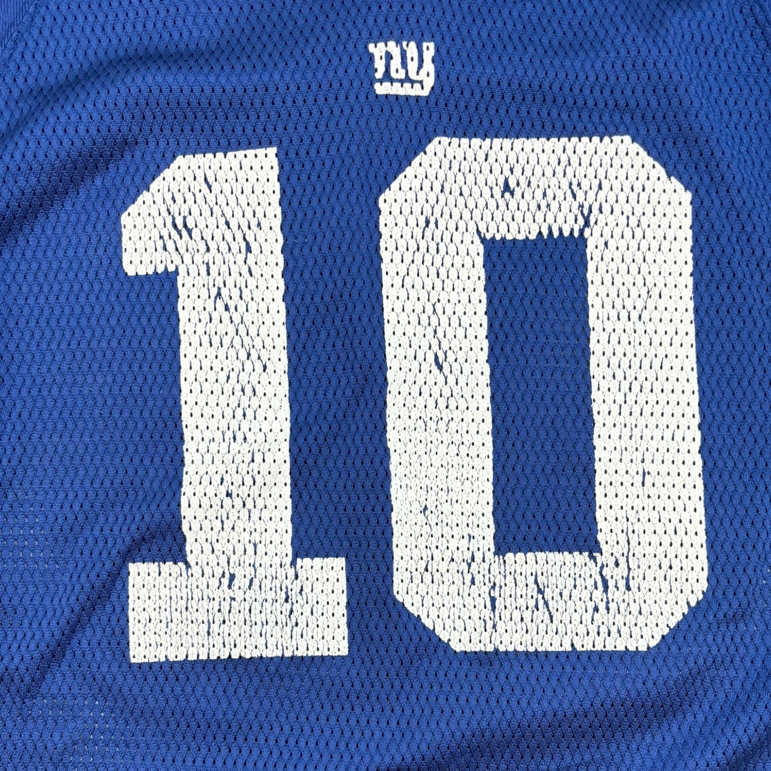 Vintage Reebok New York Giants Eli Manning Football Jersey Blue