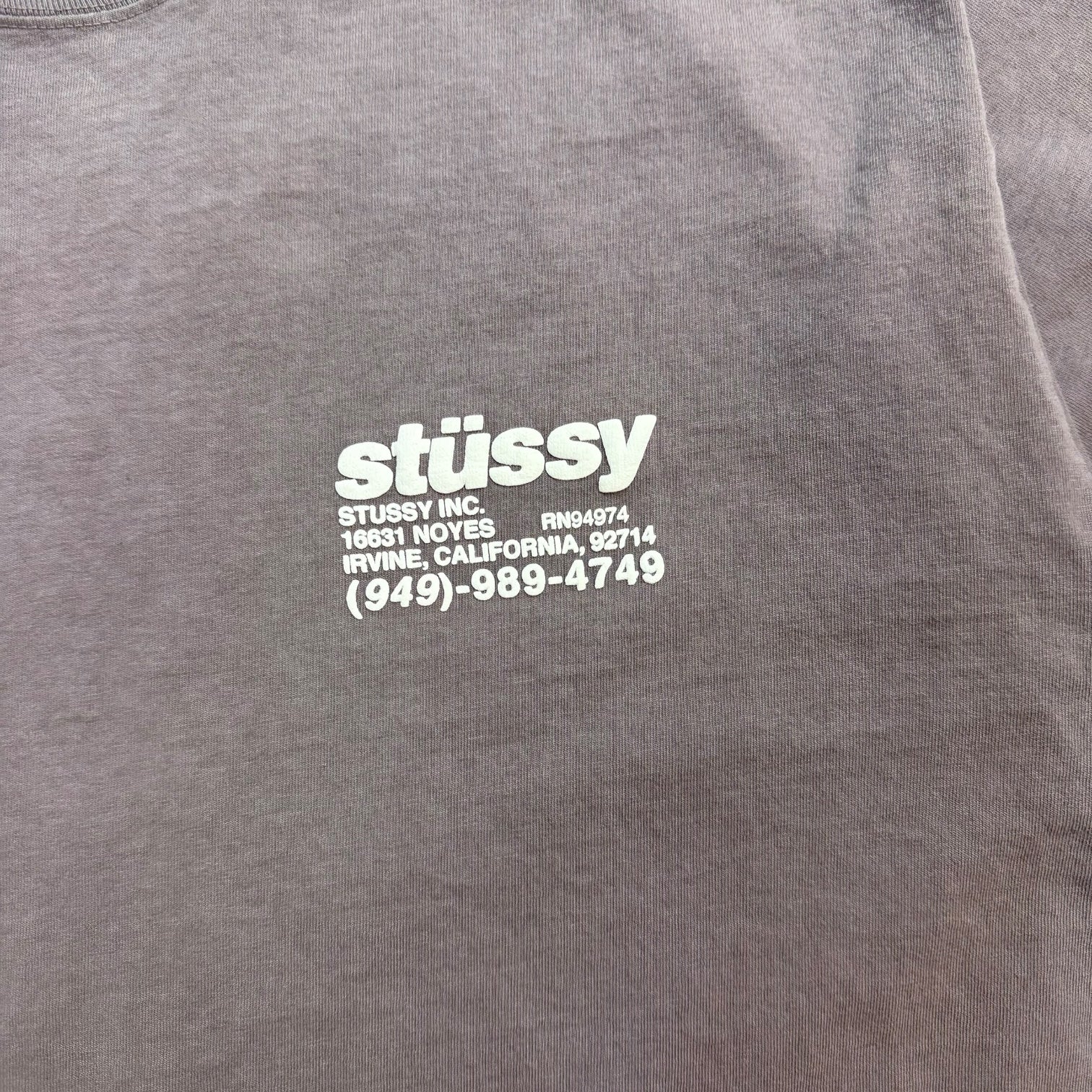 Stussy DNA Pigment Tee Grey