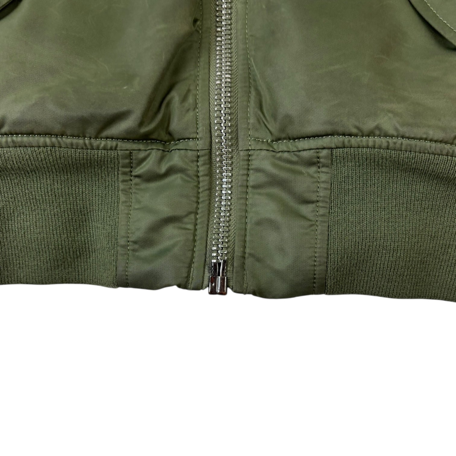 Alpha Industries Reversible Bomber Jacket Green/Orange