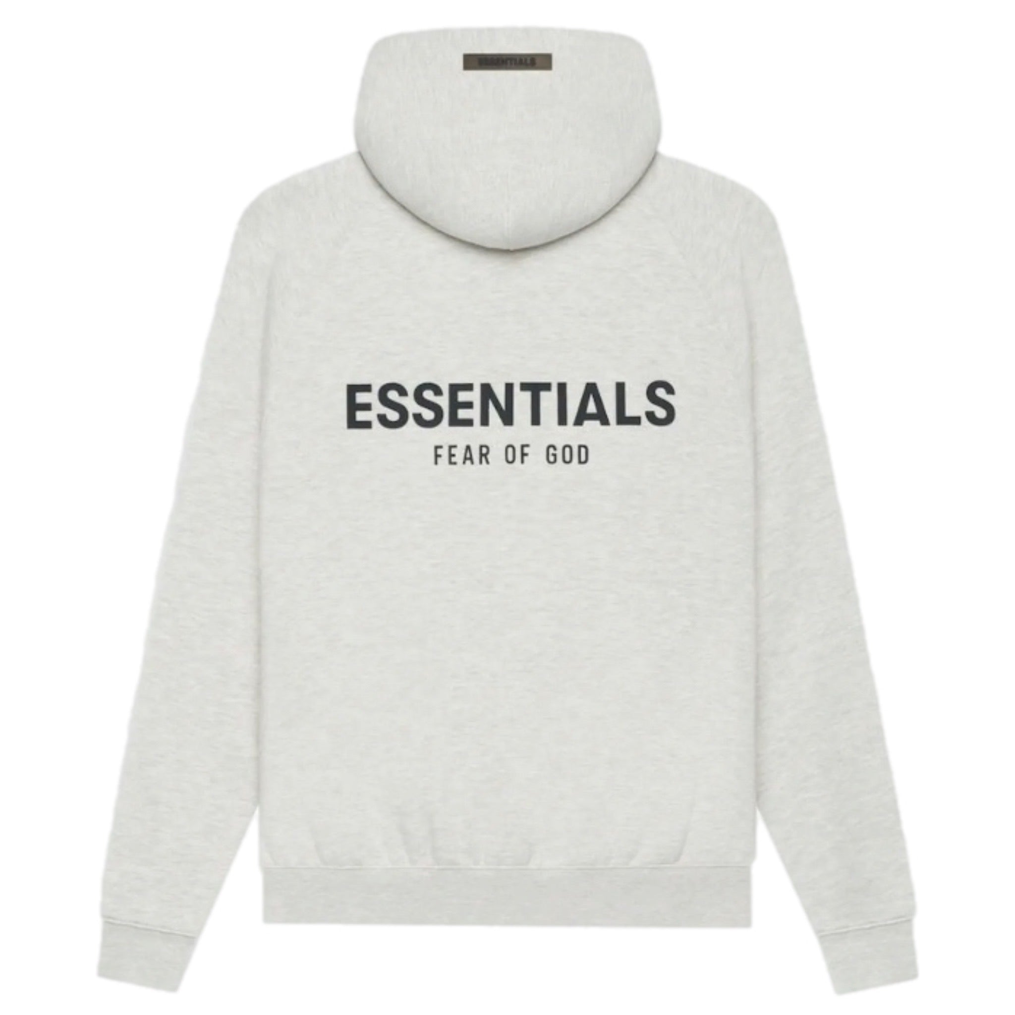 Fear Of God Essentials Hoodie Heather Oatmeal