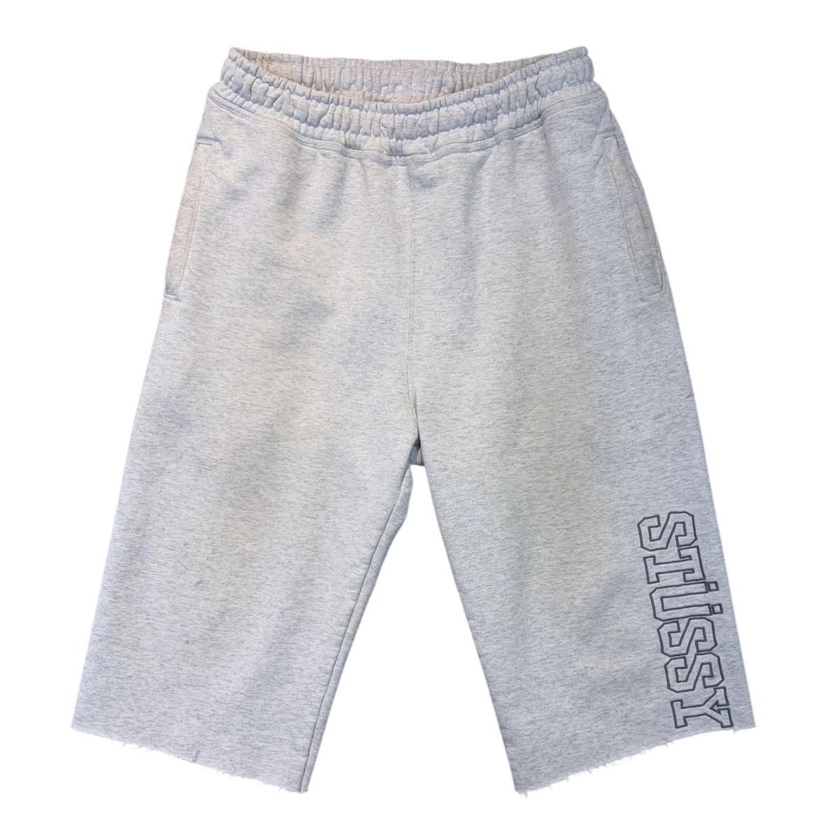 Stussy Sport Applique Raw Hem Pant Heather Grey