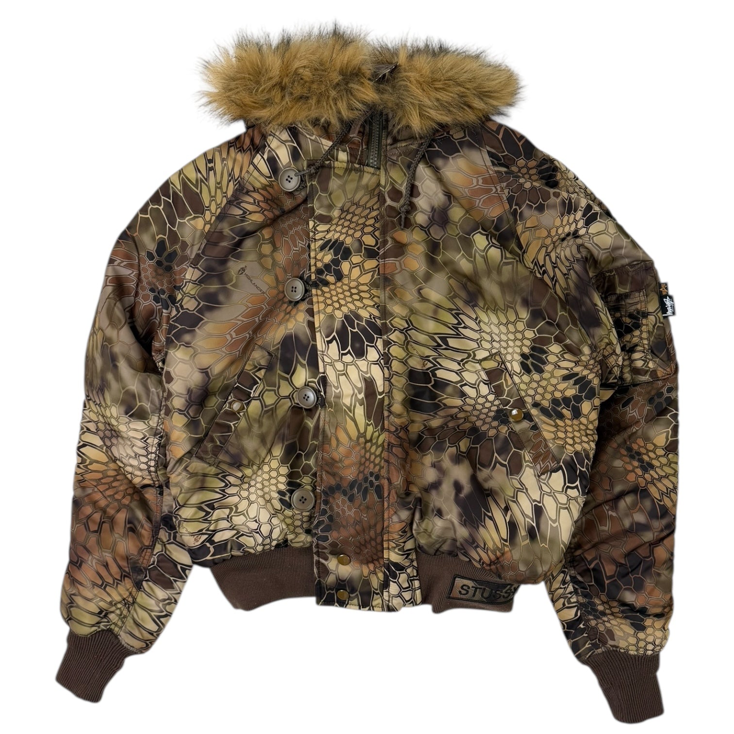 Stüssy x Alpha Industries Kryptek Camo N2B Jacket Highlander
