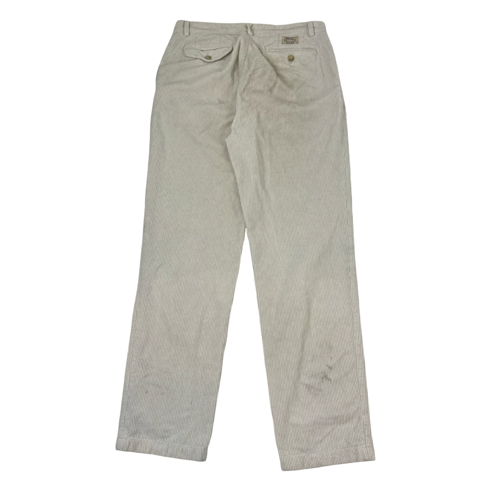 Vintage Polo Ralph Lauren Tyler Pant Corduroy Chinos White